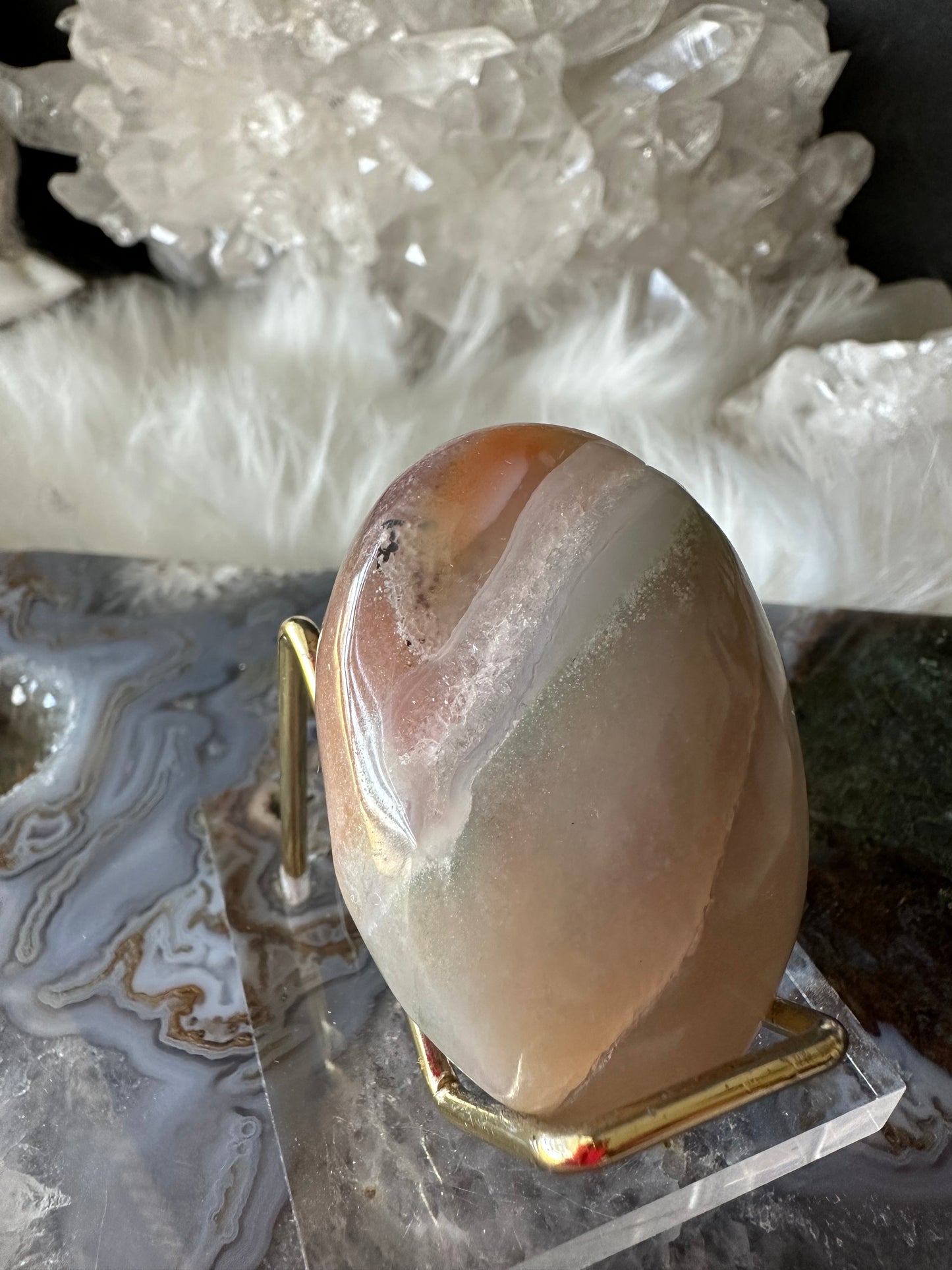 Ocean Jasper Pocket Stone