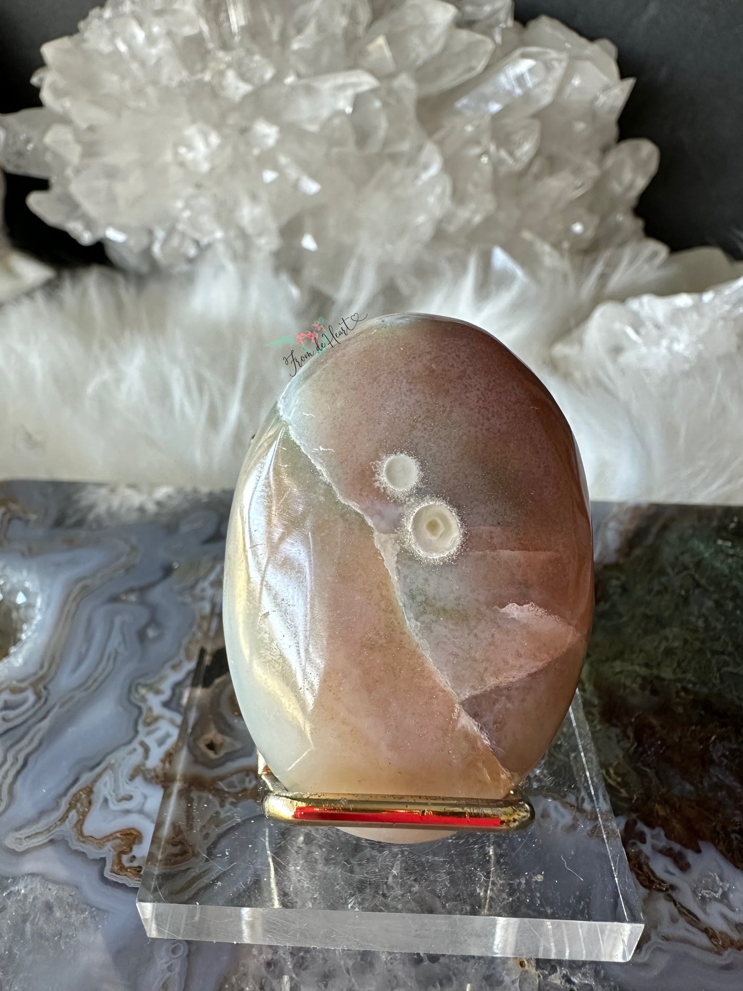 Ocean Jasper Pocket Stone