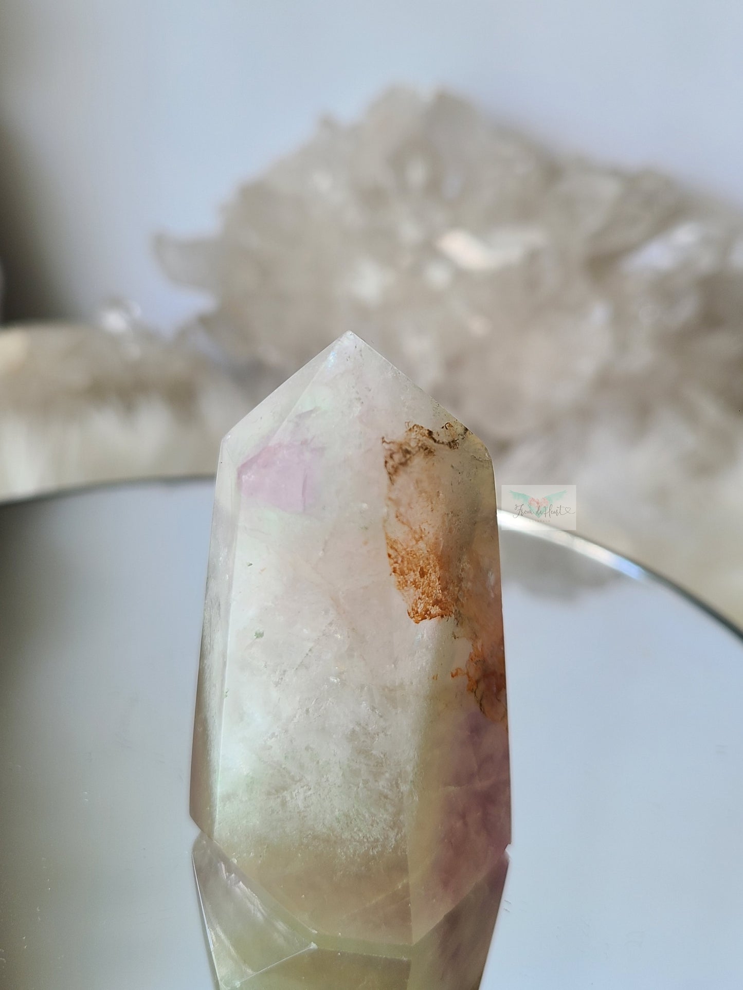 Dendritic Fluorite Tower (C)
