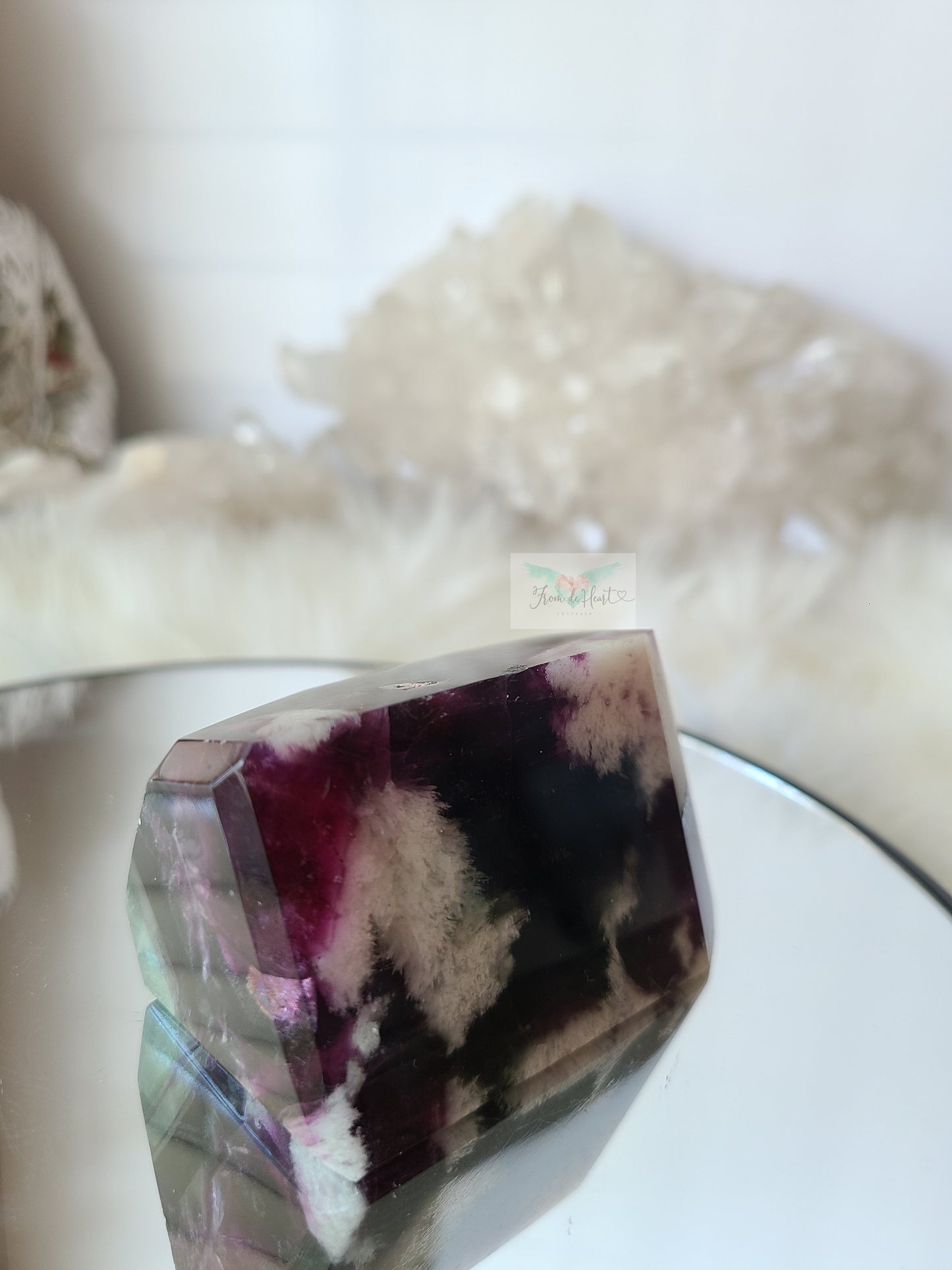 Feather Fluorite Freeform