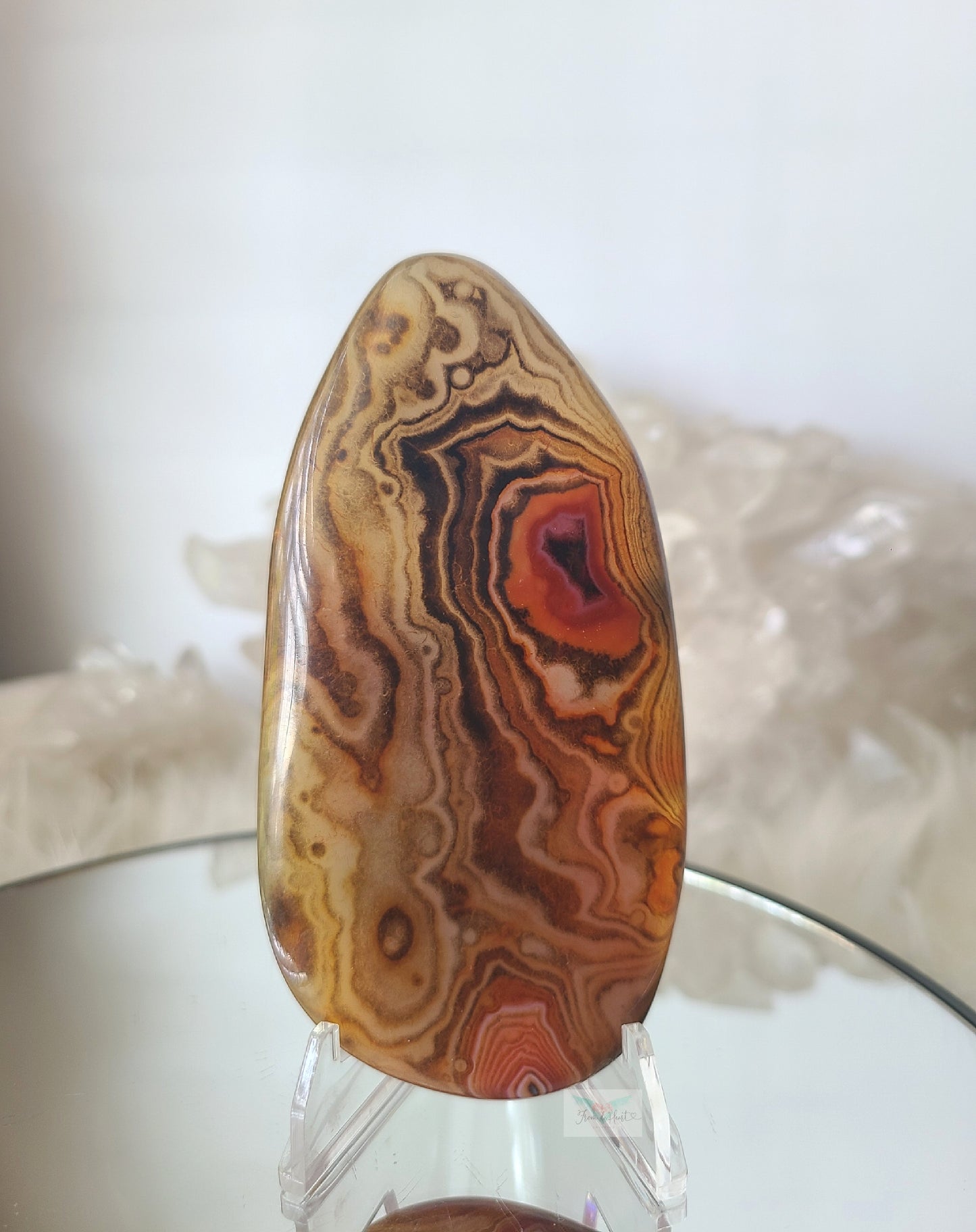 Sardonyx Agate Palmstone