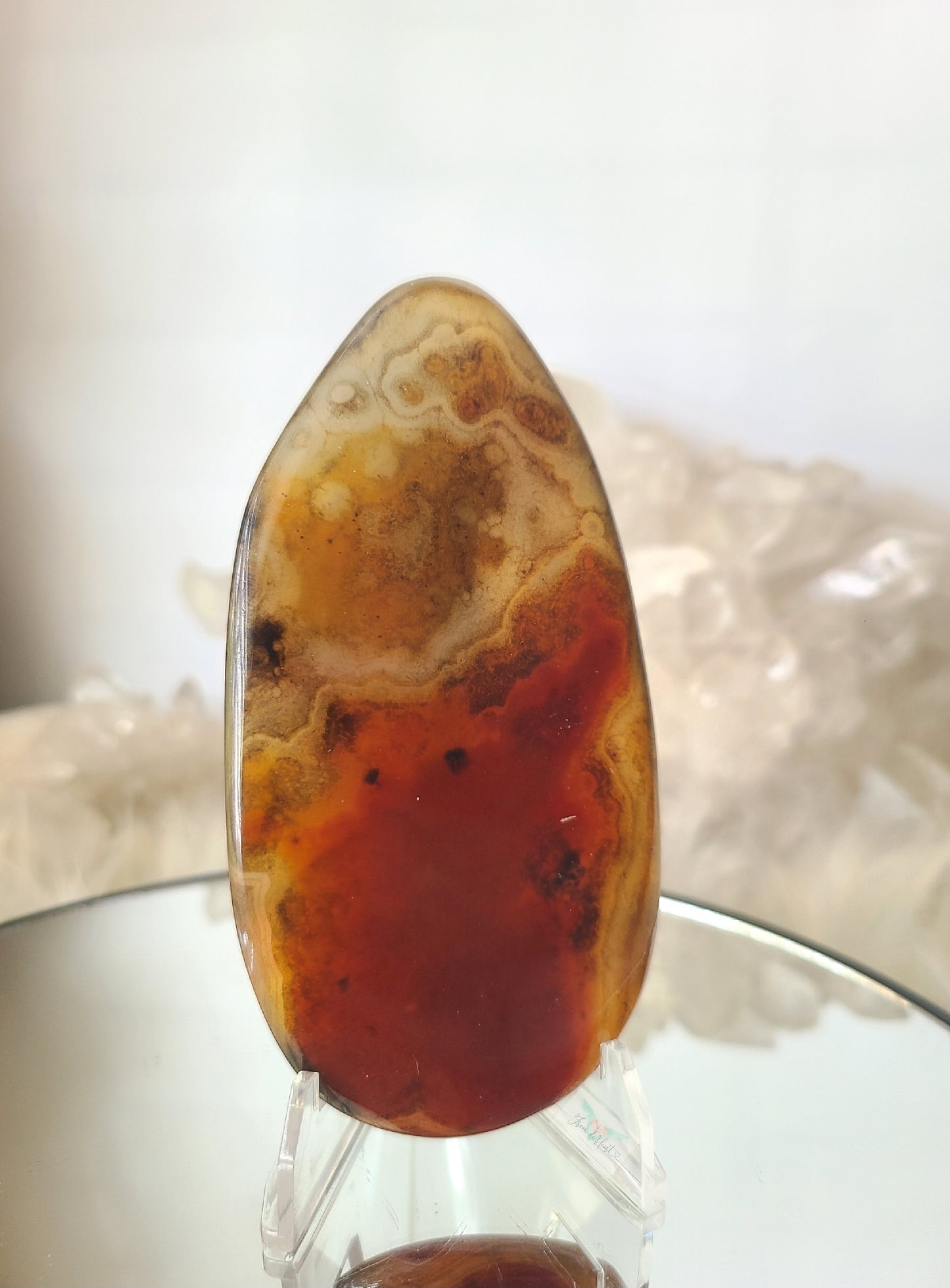 Sardonyx Agate Palmstone