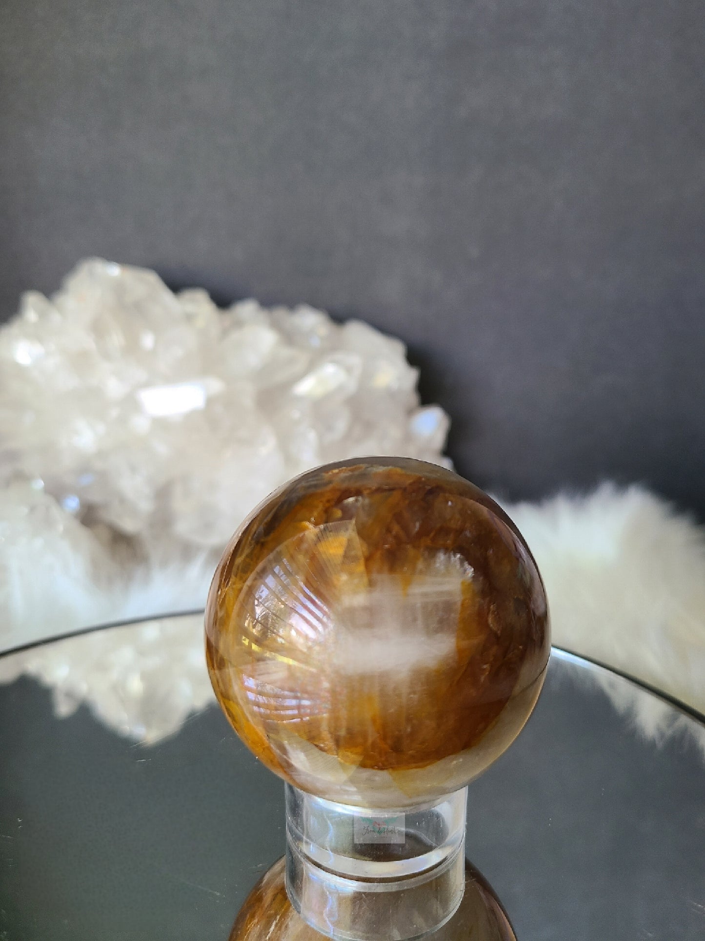 Dendritic Golden Healer Sphere