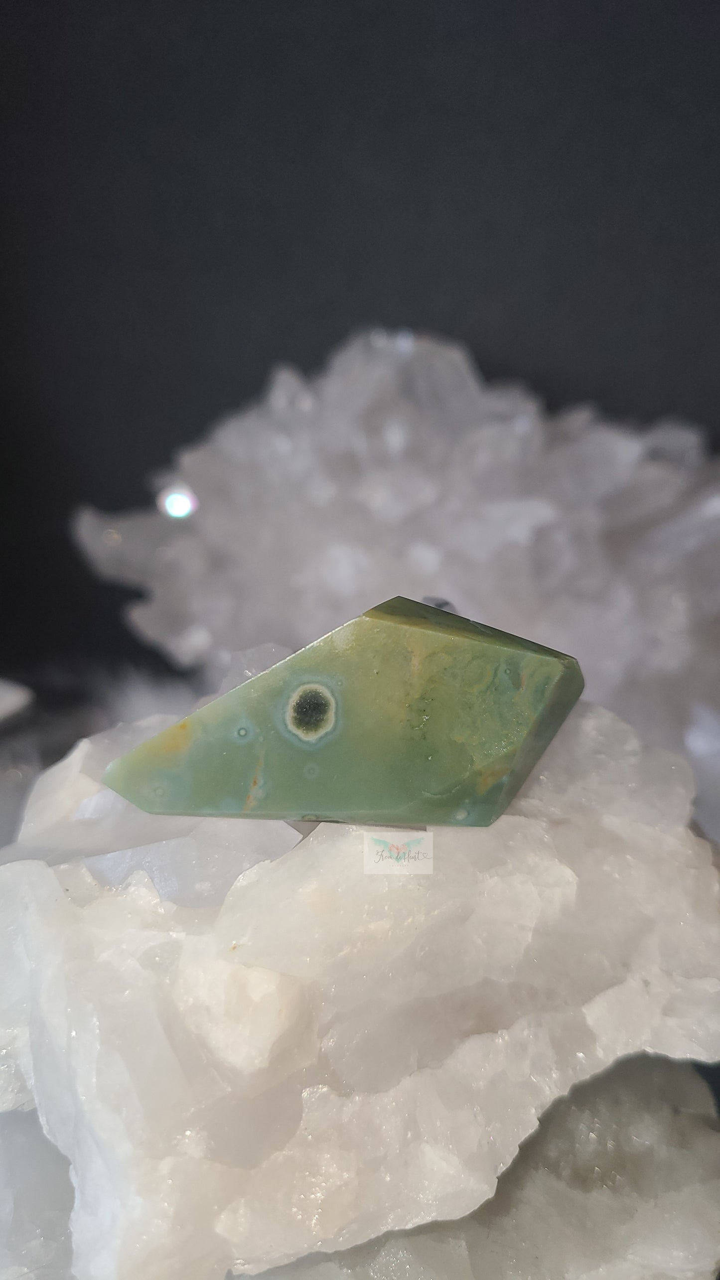 Green Ocean Jasper 1st Vein Free form