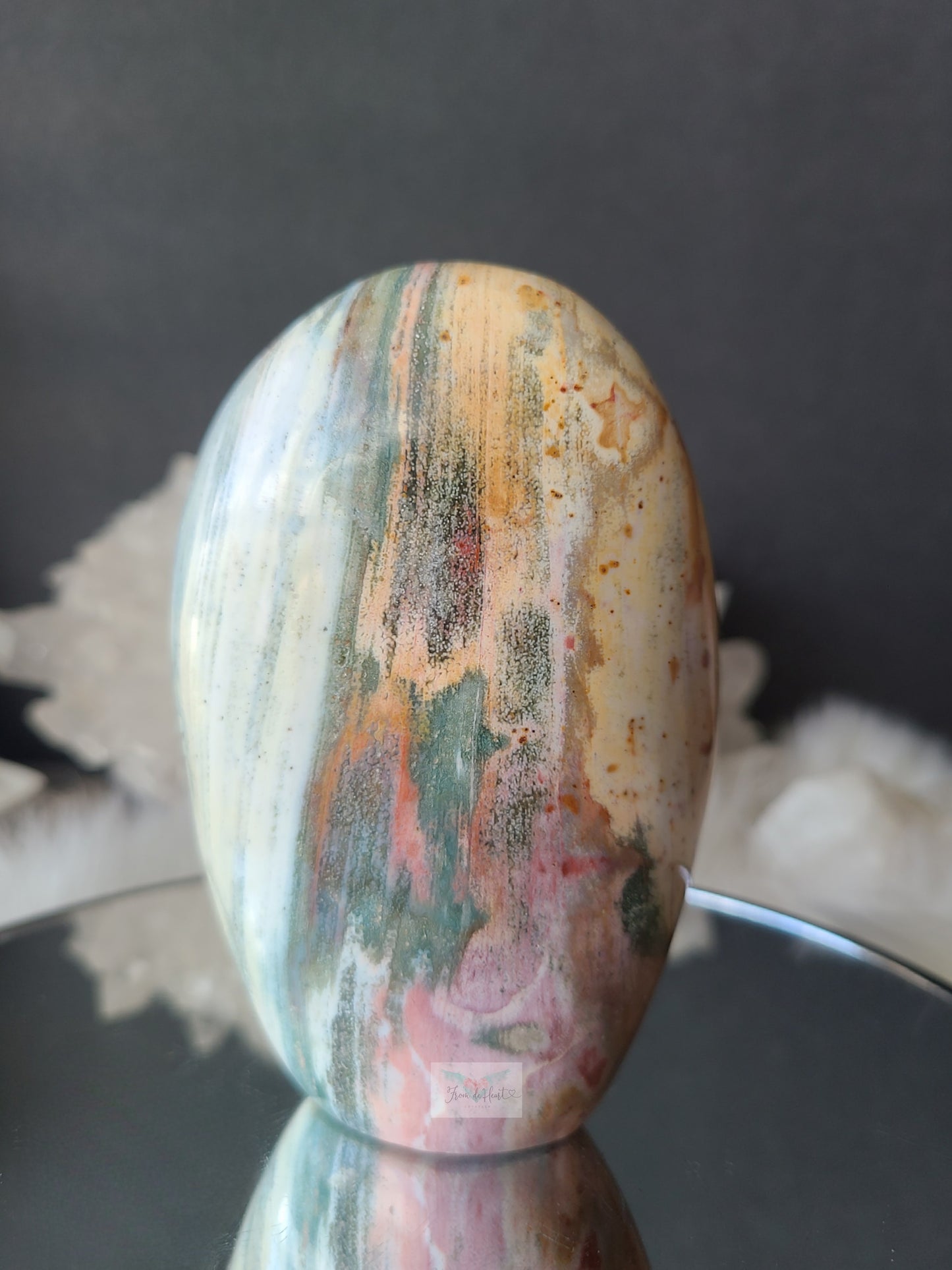 Colorful Ocean Jasper Free form
