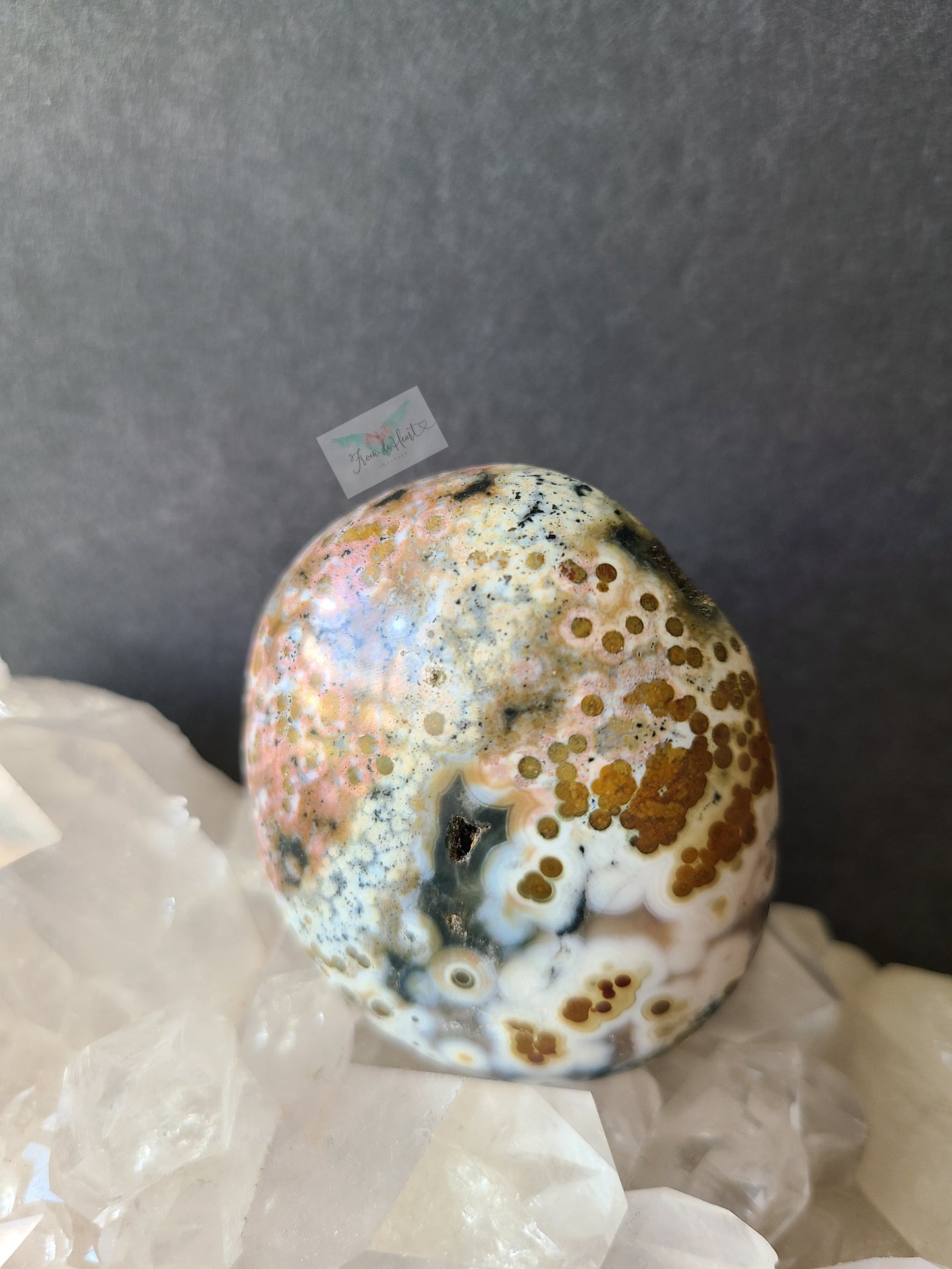 Ocean Jasper Palm Stone