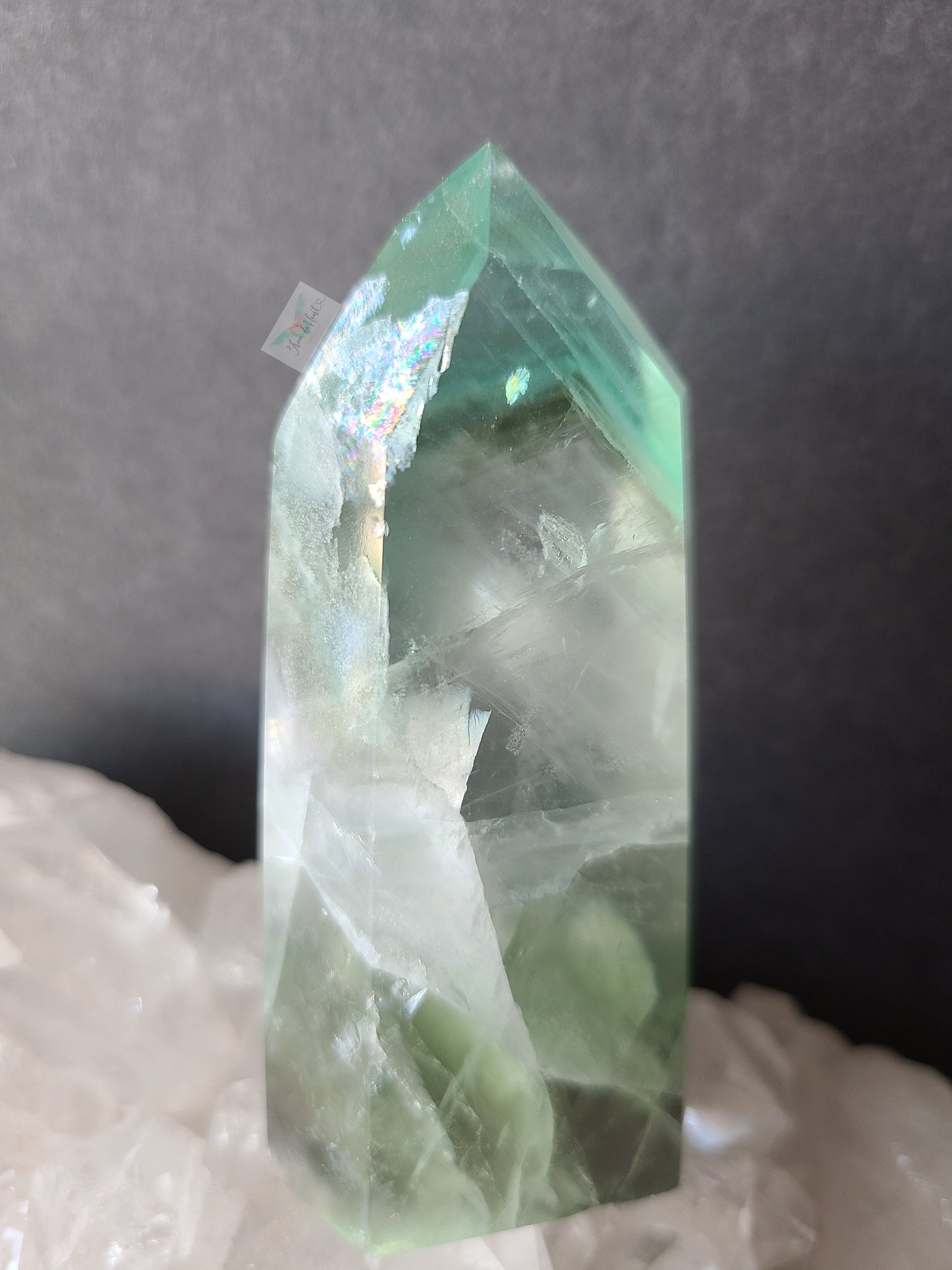 Green Fluorite Tower (A)