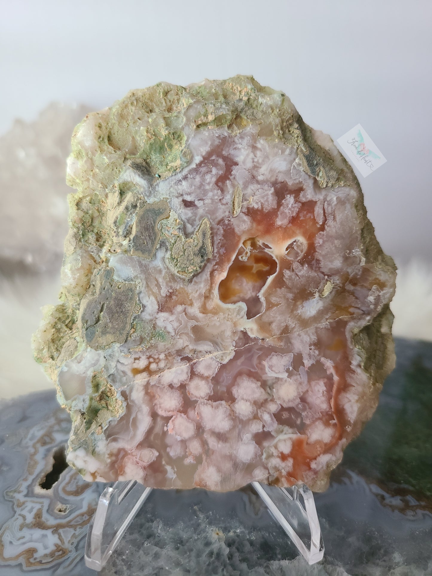 Flower Agate Slab