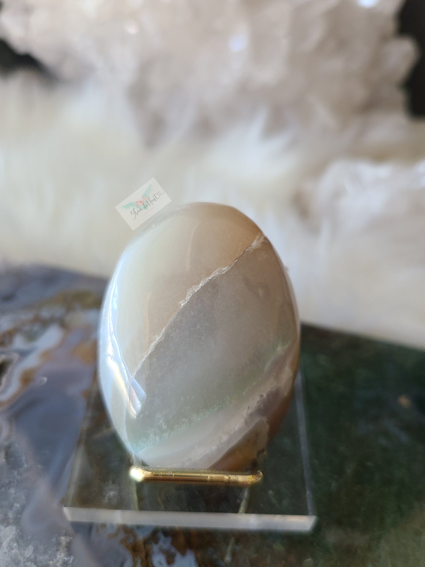 Ocean Jasper Pocket Stone