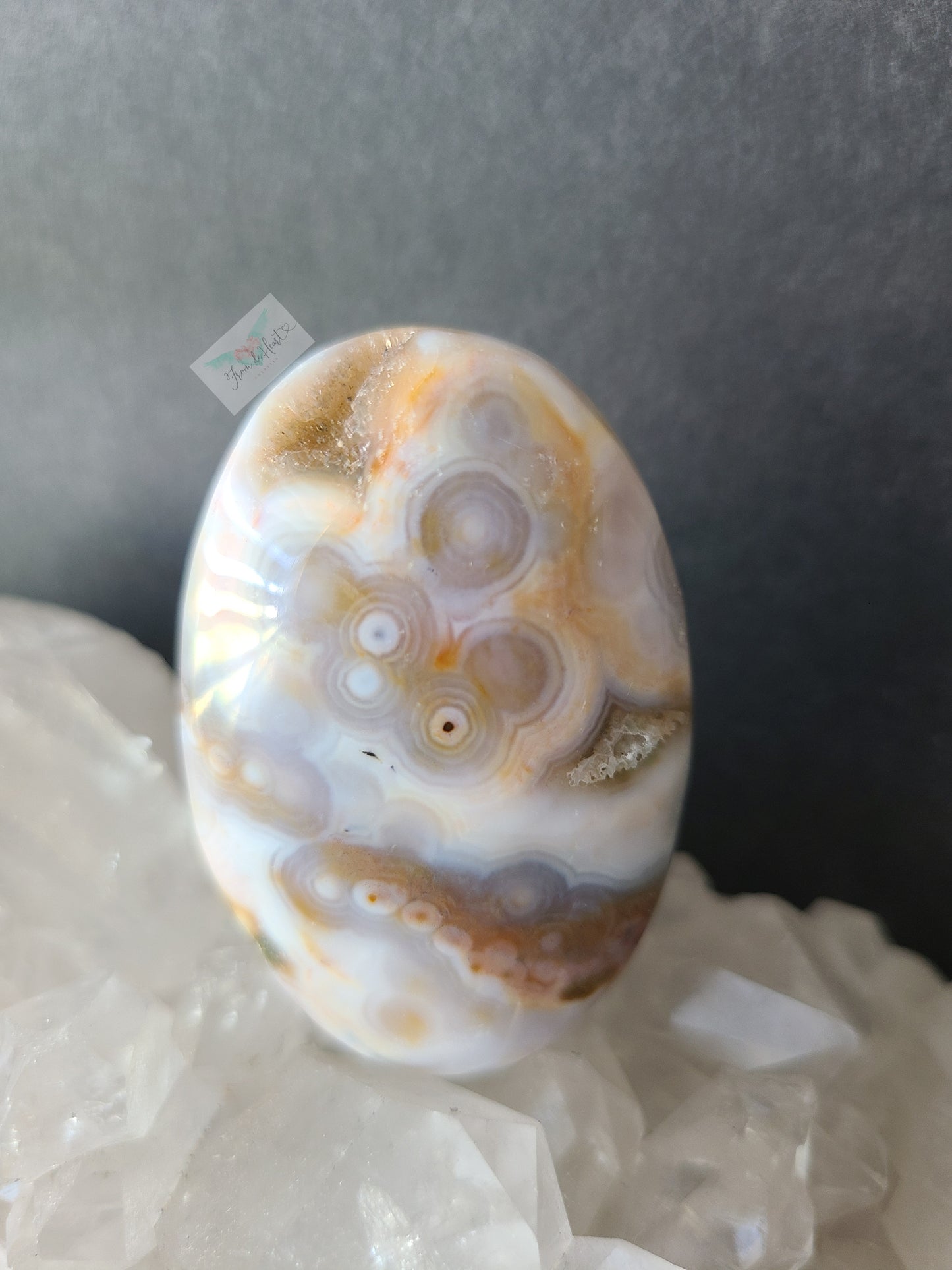 Ocean Jasper Pocket Stone