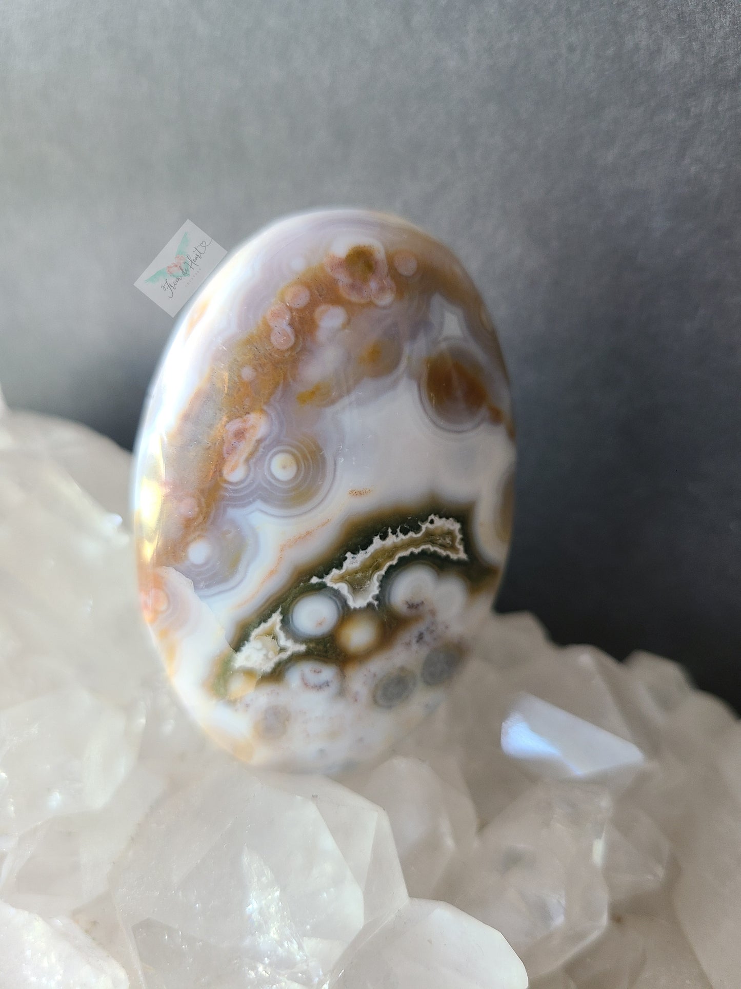 Ocean Jasper Pocket Stone