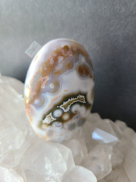 Ocean Jasper Pocket Stone