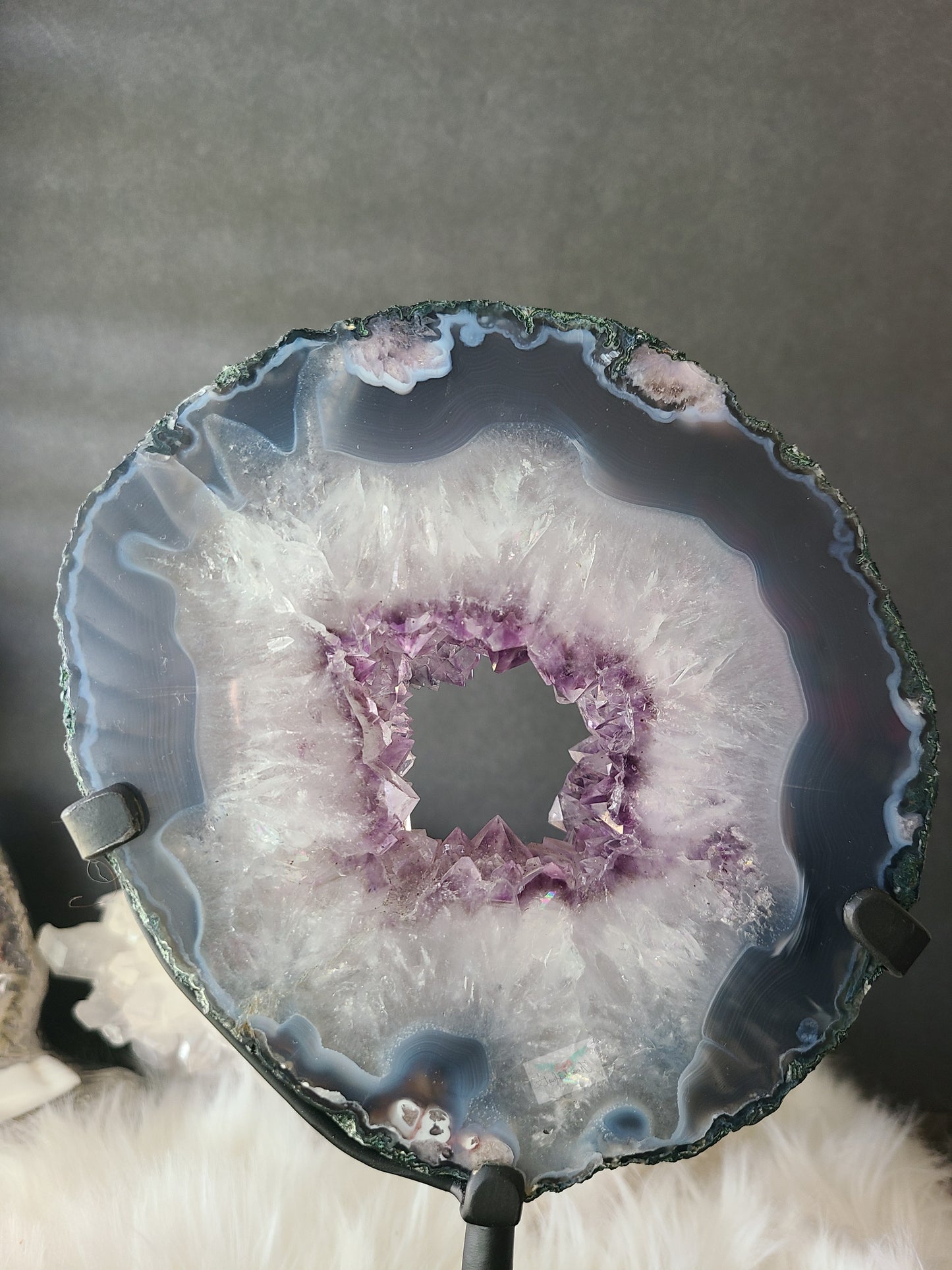 Amethyst Portal on stand
