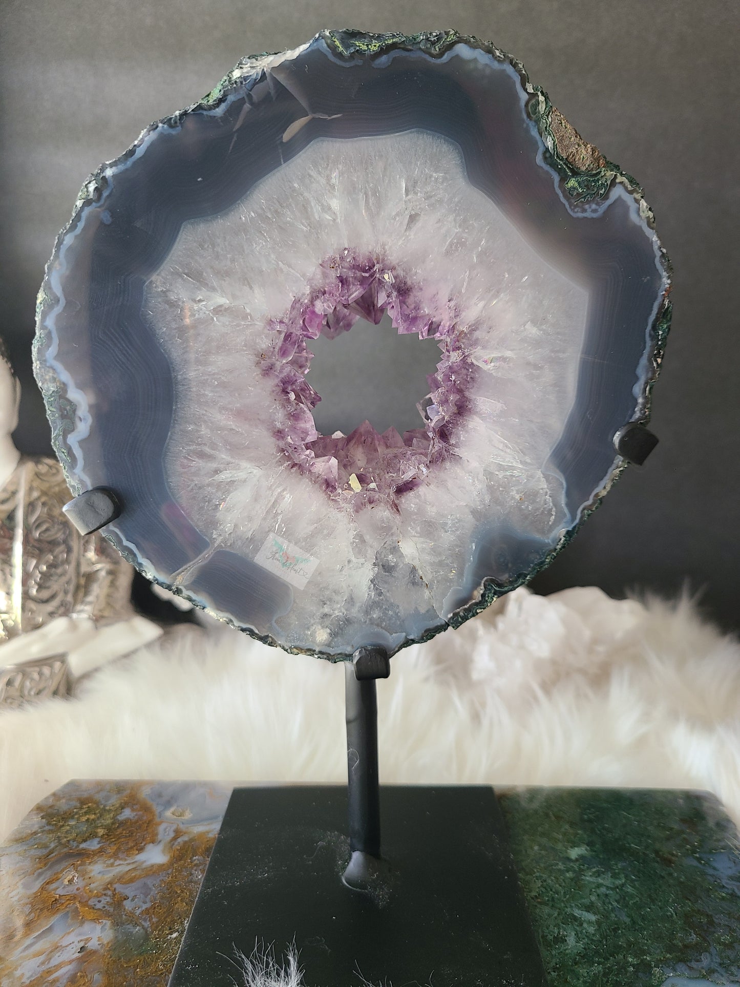 Amethyst Portal on stand