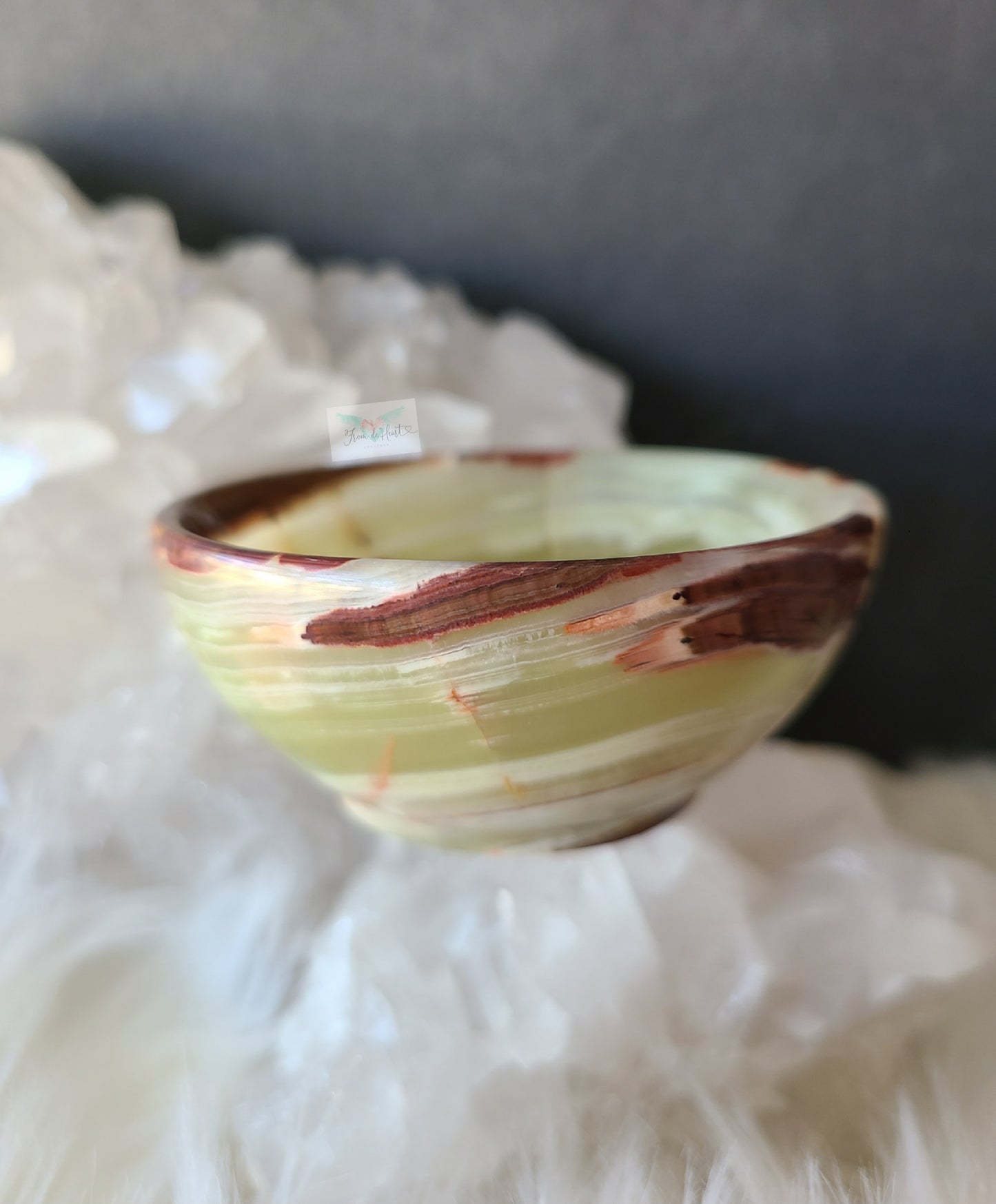 Green Onyx Bowl