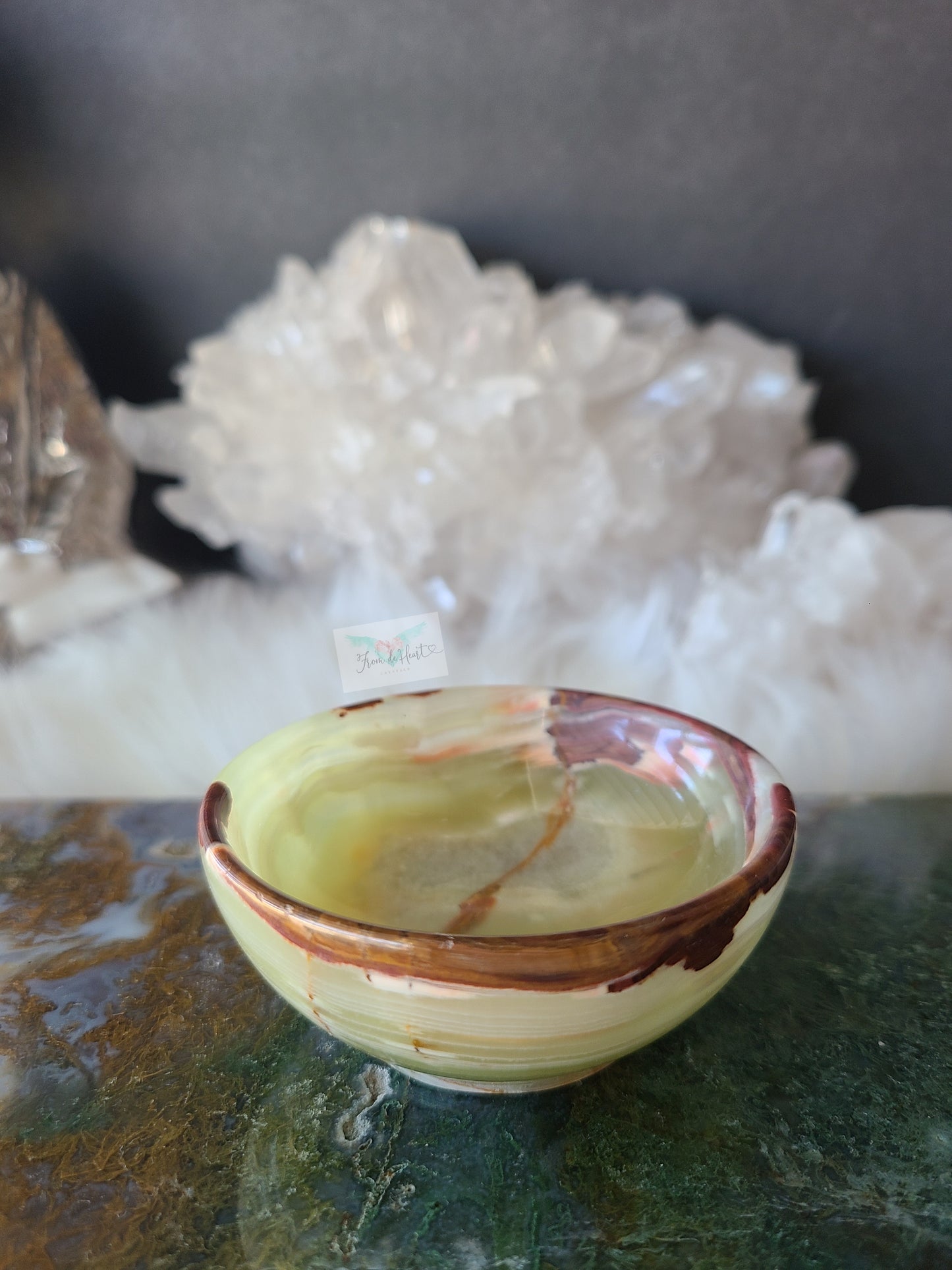 Green Onyx Bowl