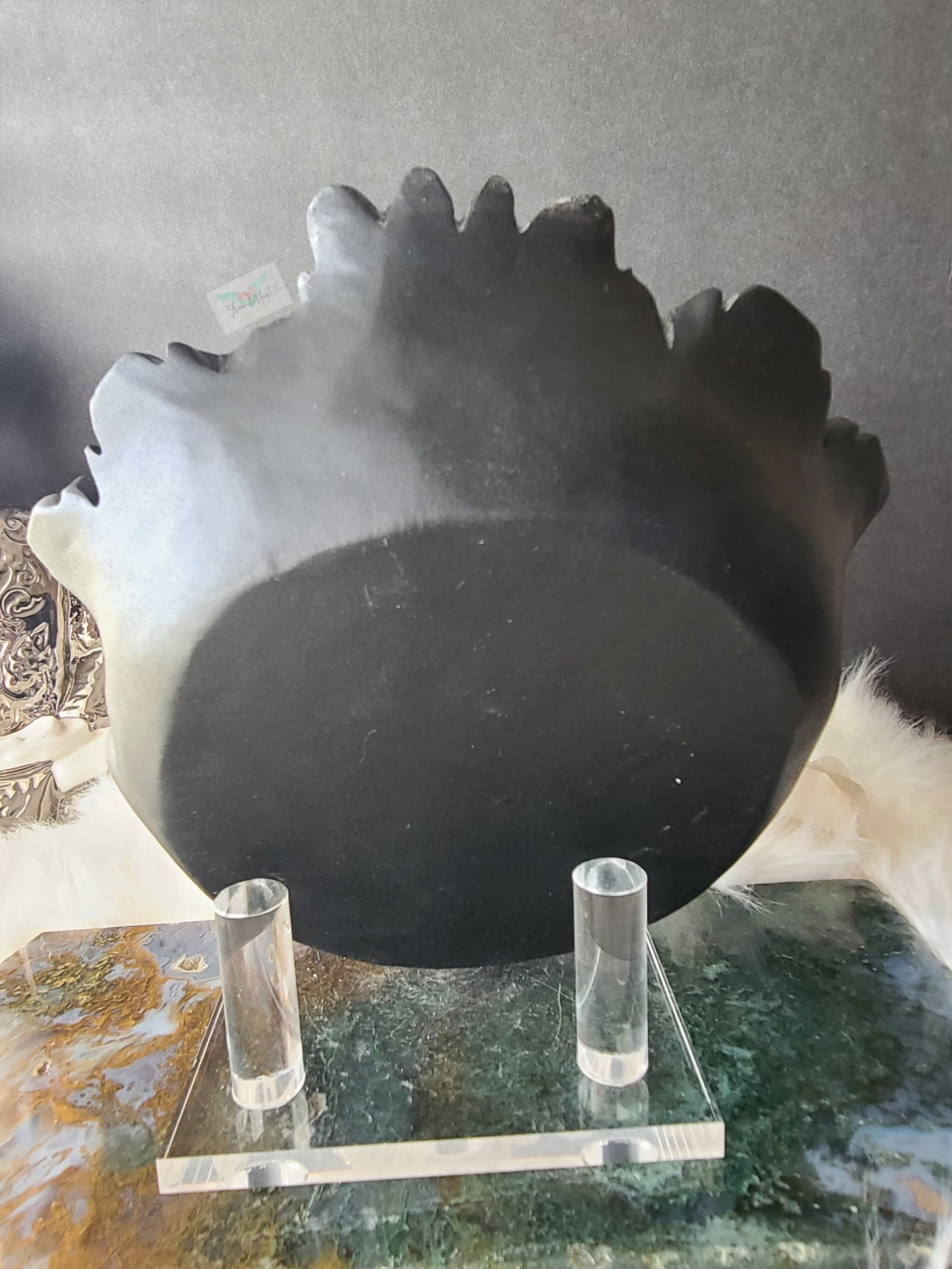Chrysanthemum Stone Bowl