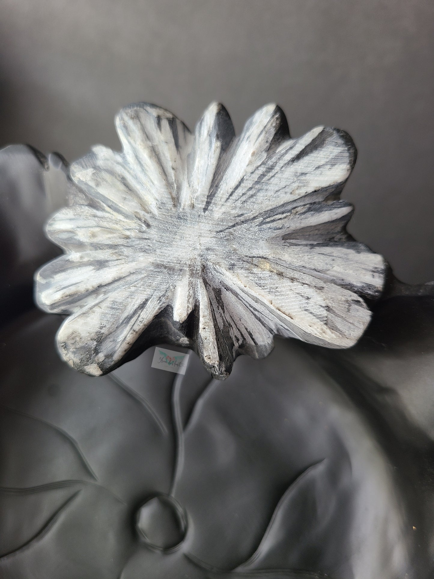 Chrysanthemum Stone Bowl