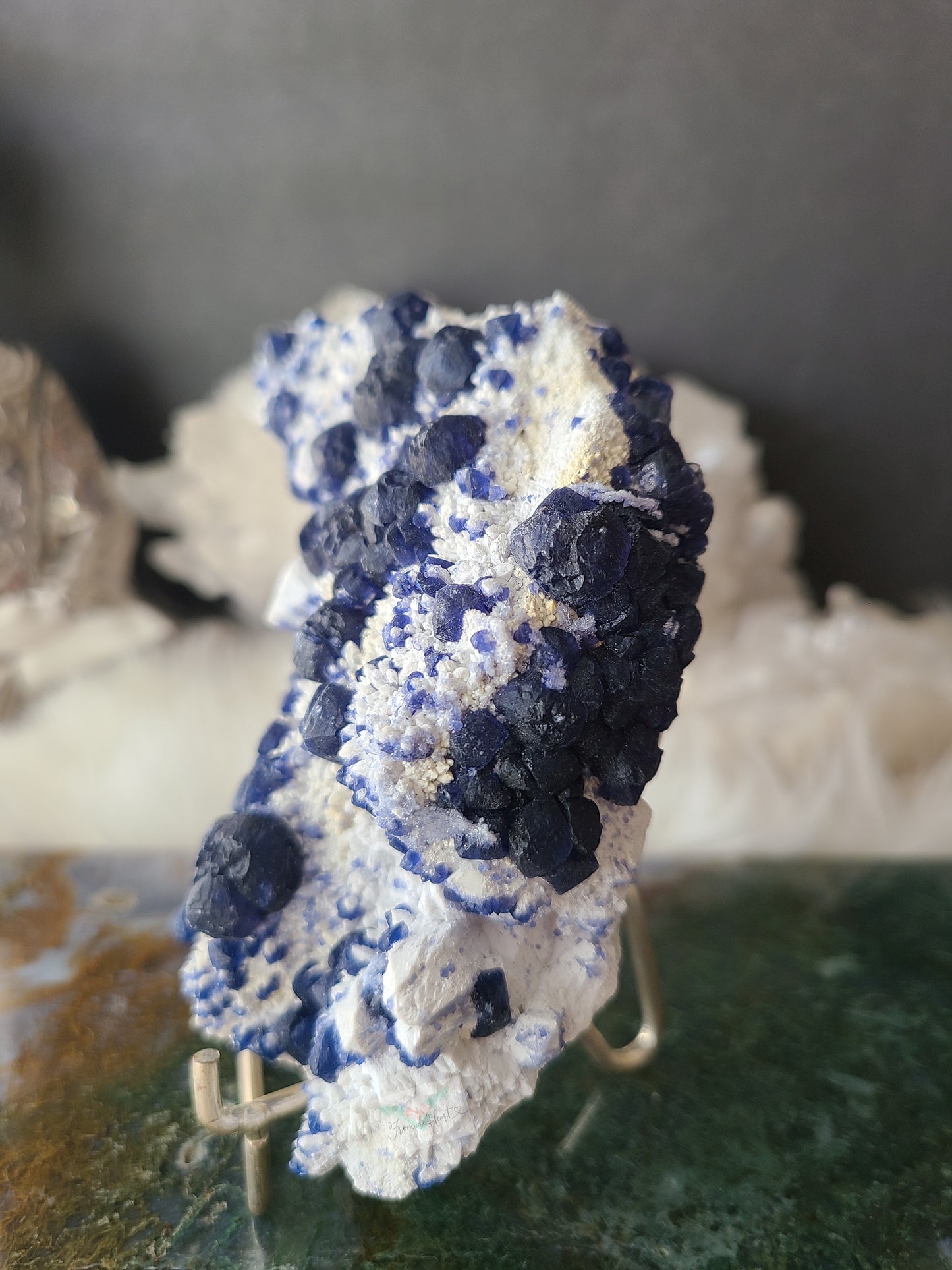 Blueberry Fluorite Specimen (UV Reactive)