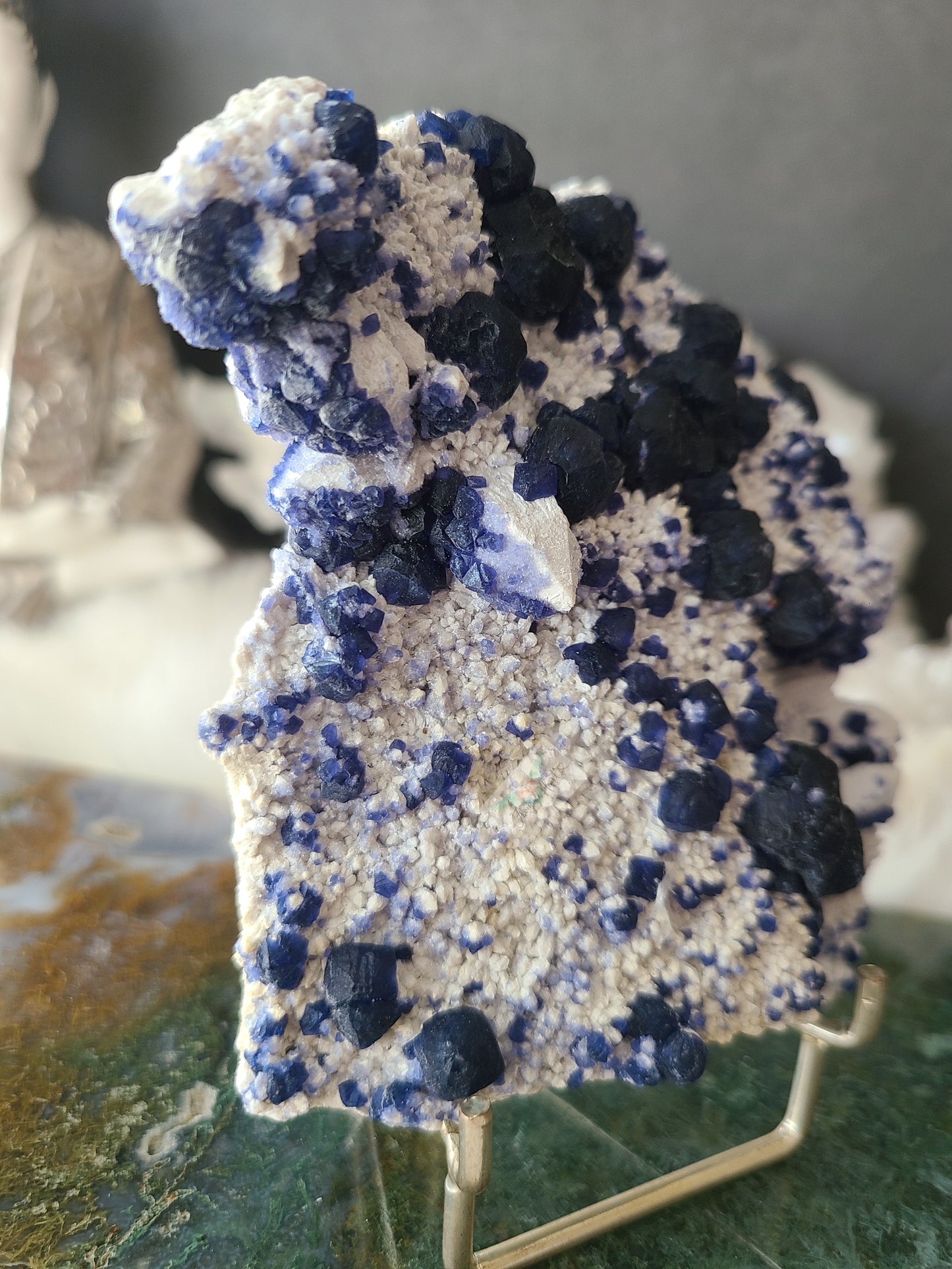 Blueberry Fluorite Specimen (UV Reactive)