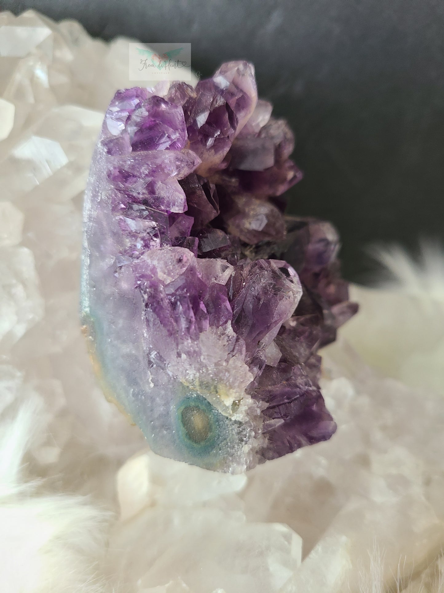 Cutbase Amethyst Cluster