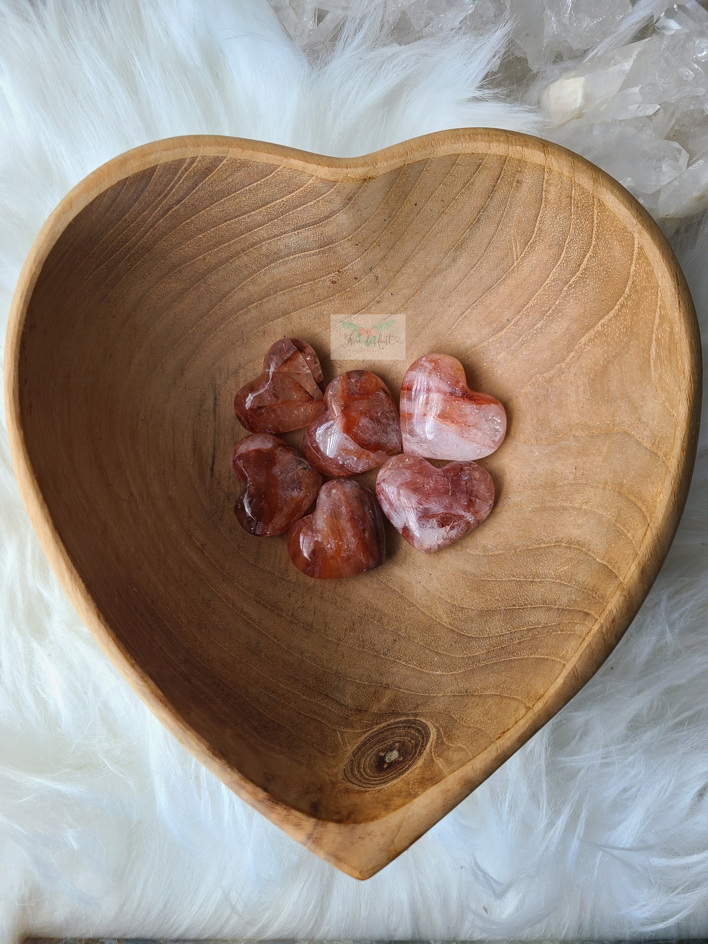 Fire Quartz Hearts (Intuitively Chosen)