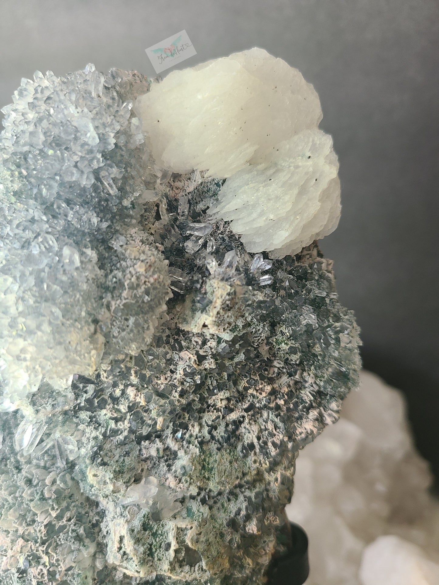 Amethyst Flower Zeolite on Stand (Large)