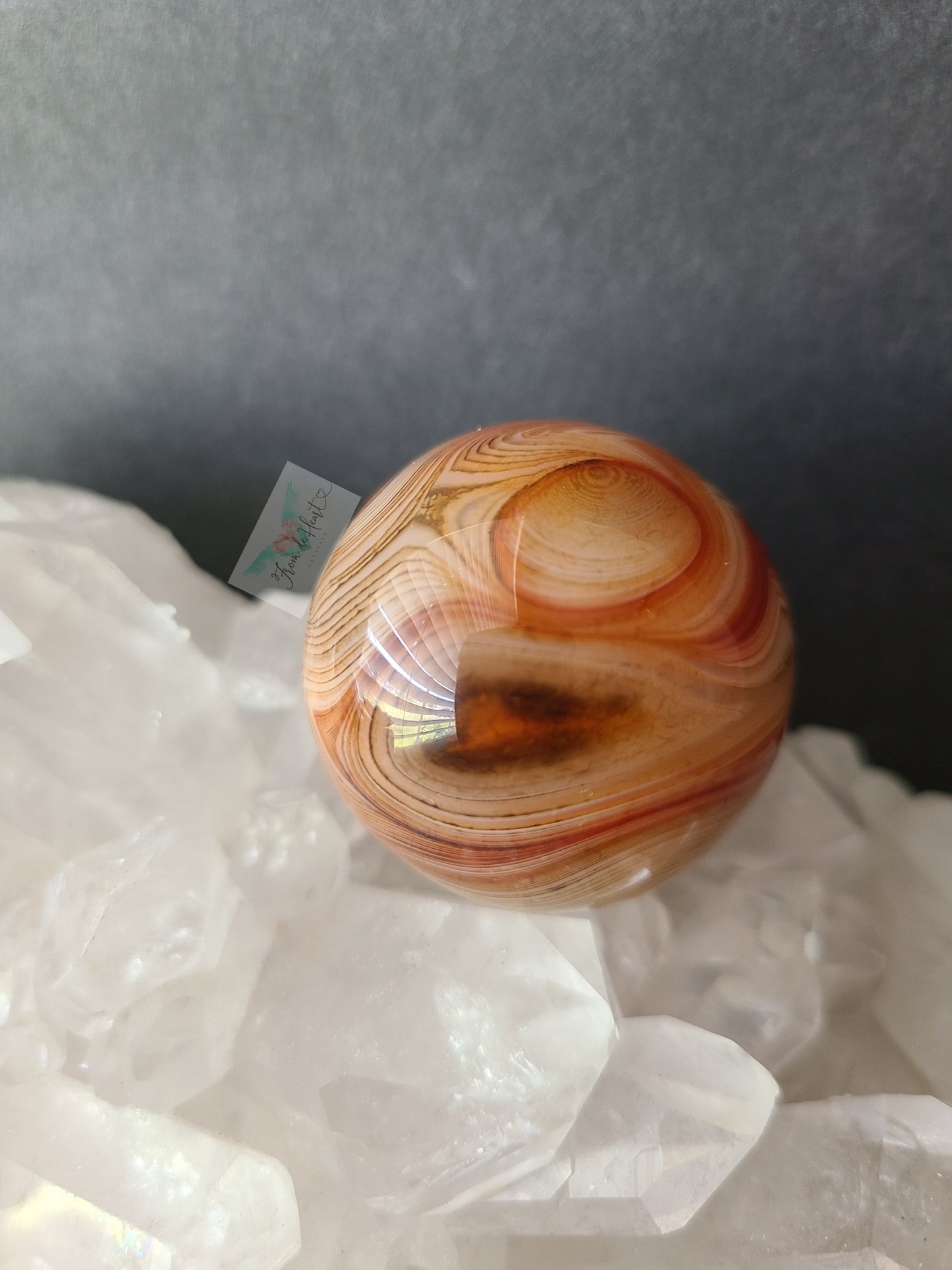 Sardonyx Agate Sphere (A)