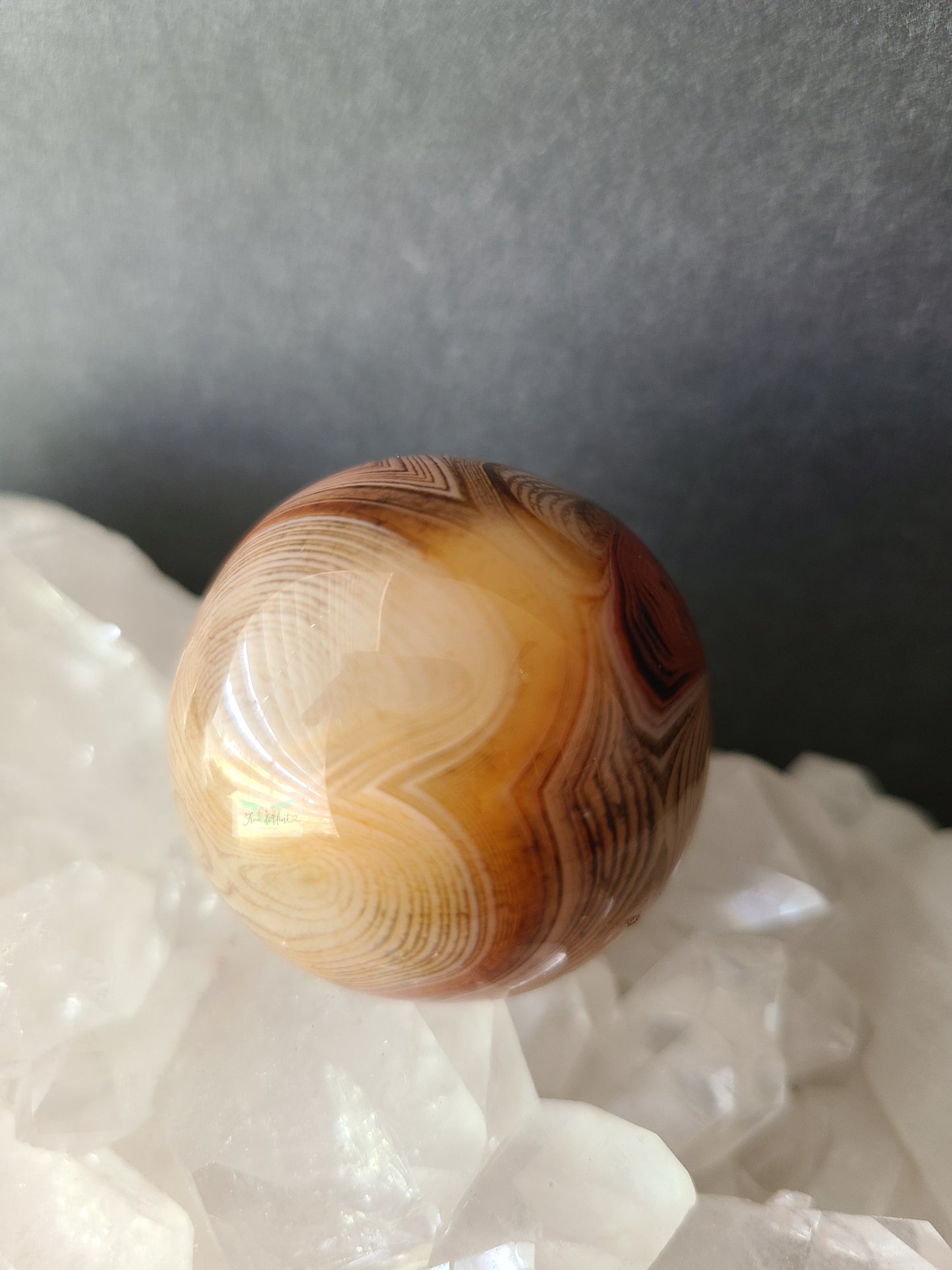 Sardonyx Agate Sphere (A)