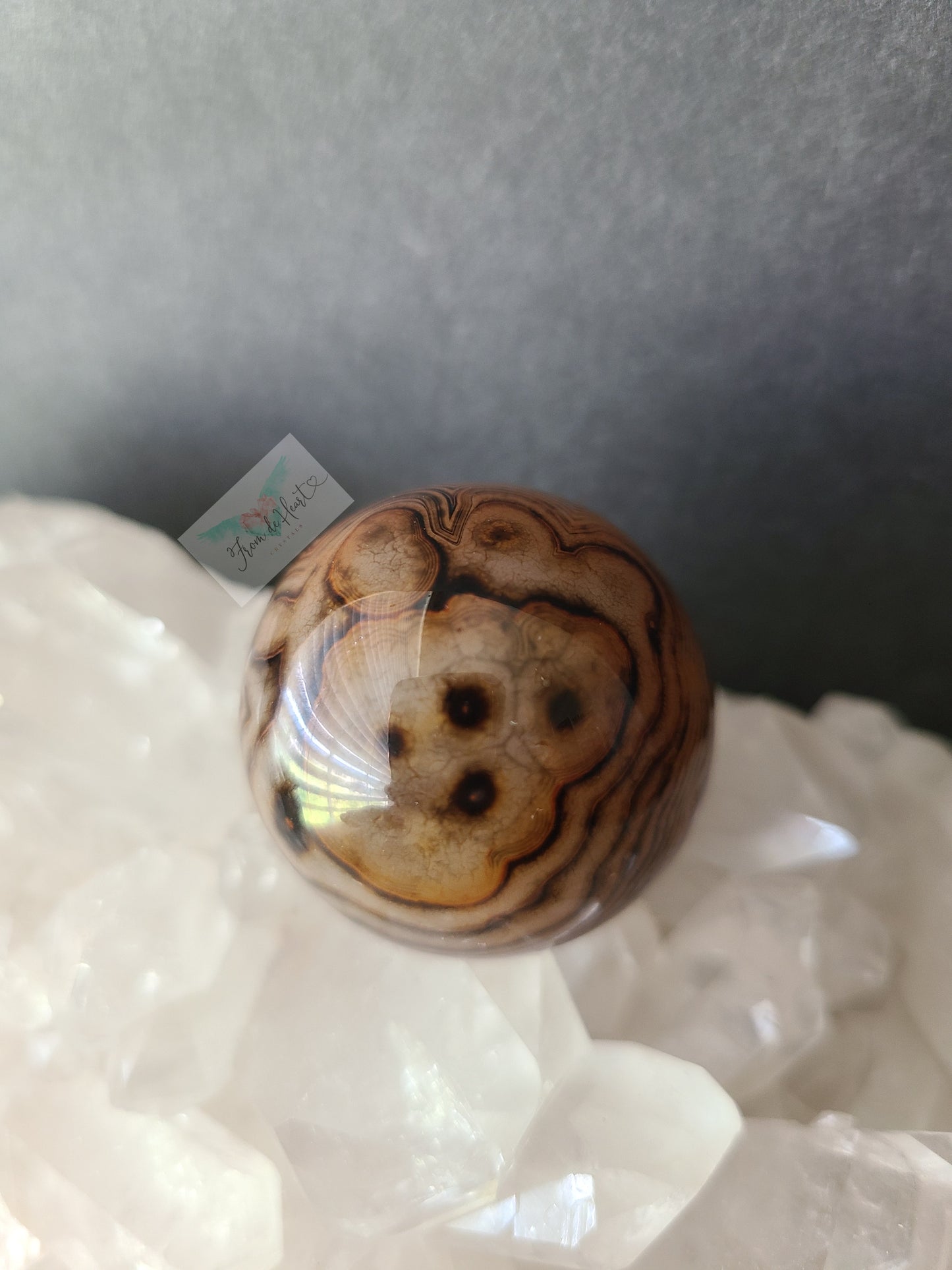 Sardonyx Agate Sphere (B)