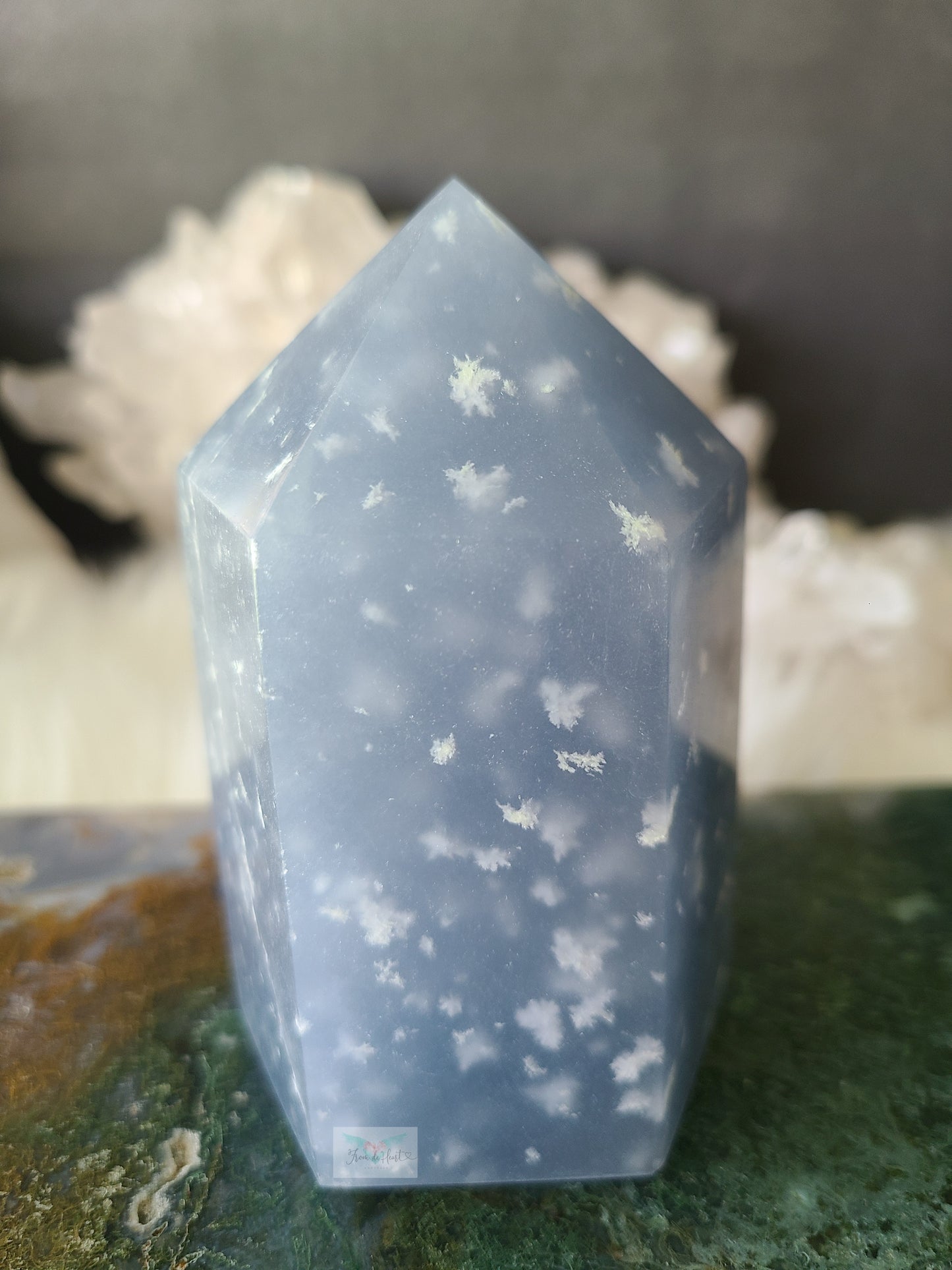 Feather Angelite Tower (RARE FIND)