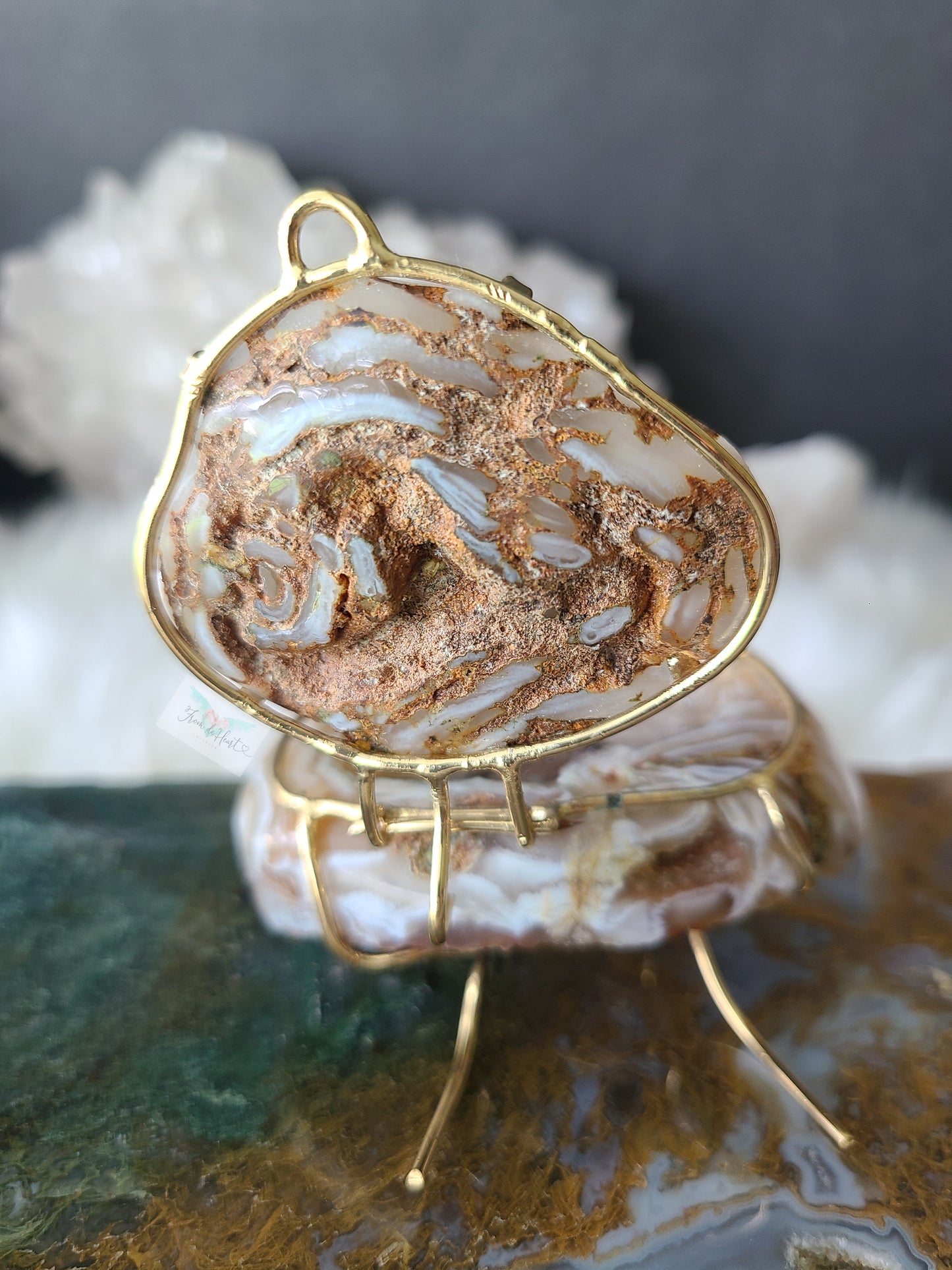 Druzy Agate Jewelry Box (B)