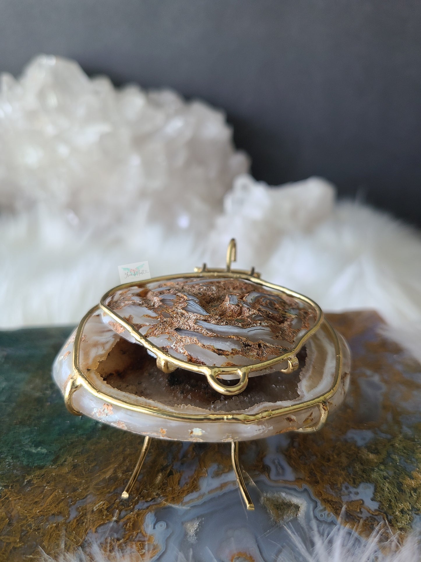 Druzy Agate Jewelry Box (B)