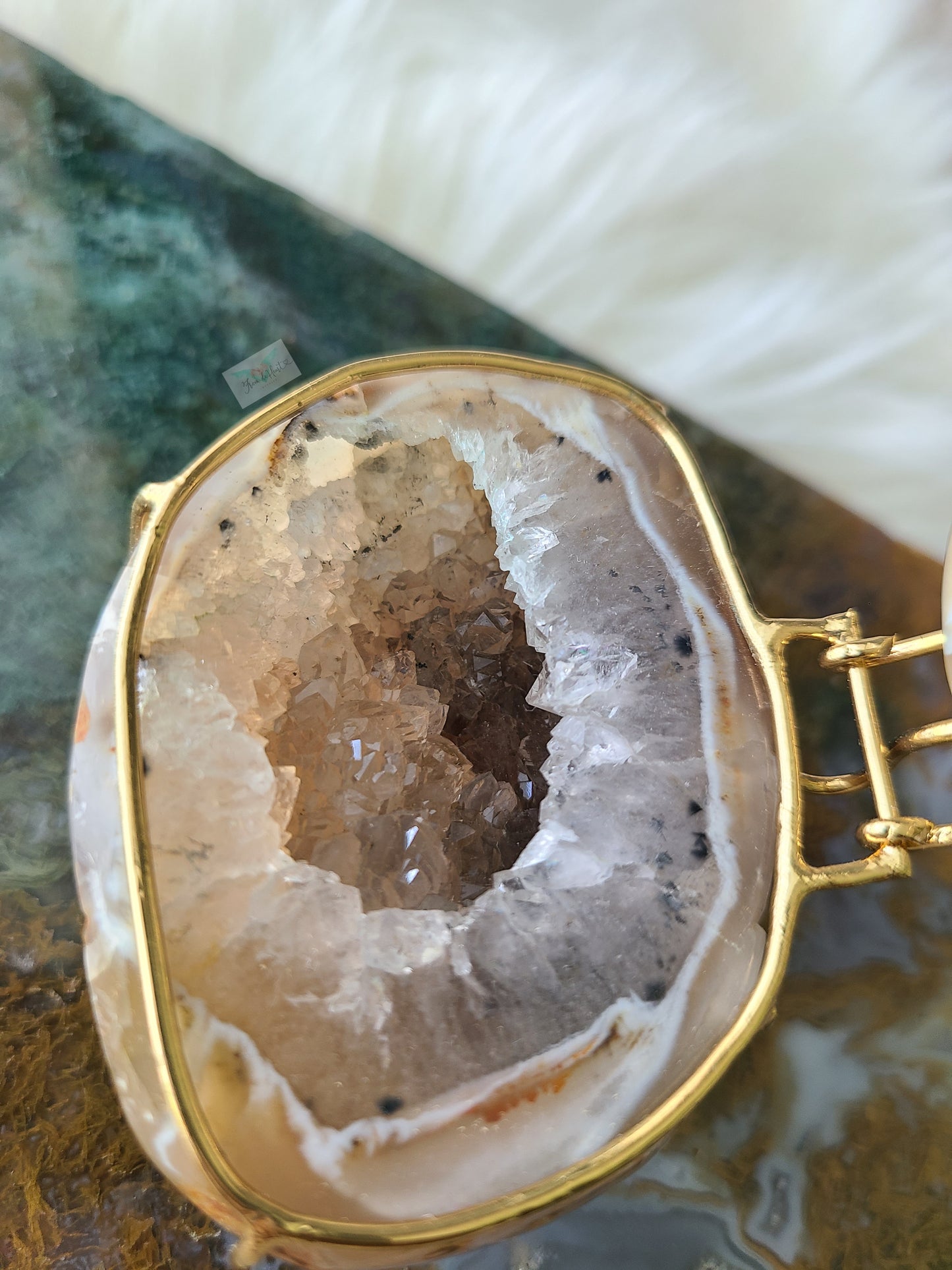 Druzy Agate Jewelry Box (A)