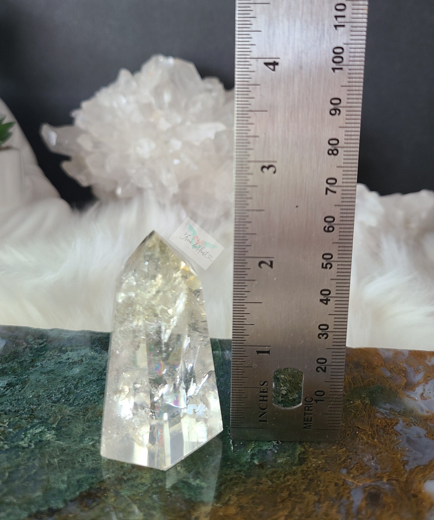 Natural Citrine Tower (A)