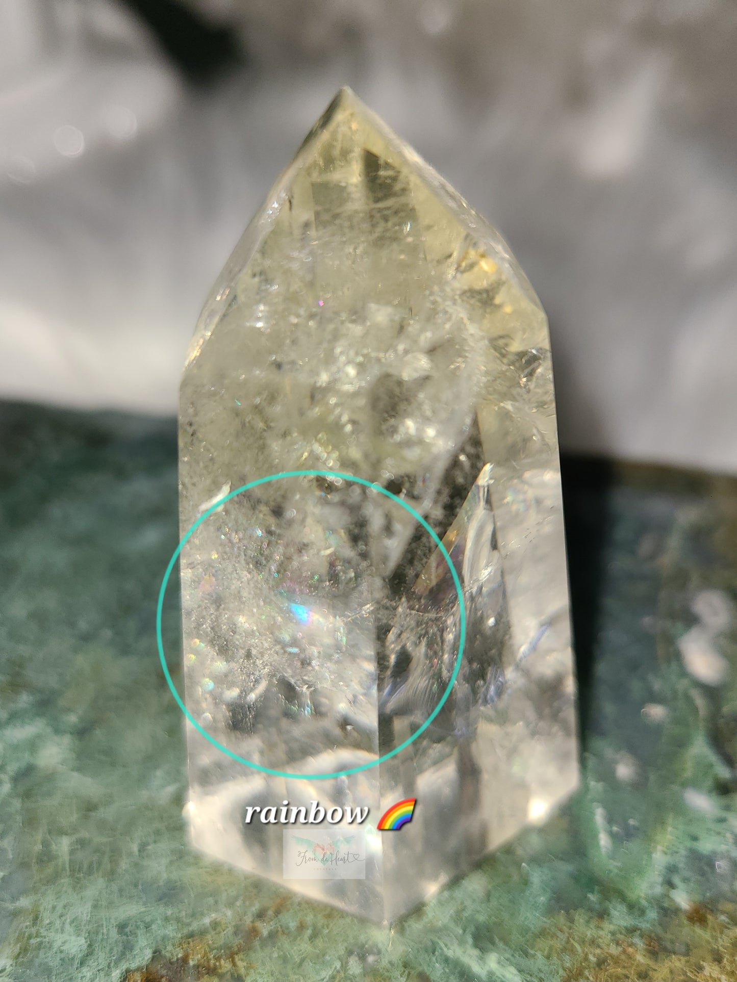 Natural Citrine Tower (A)