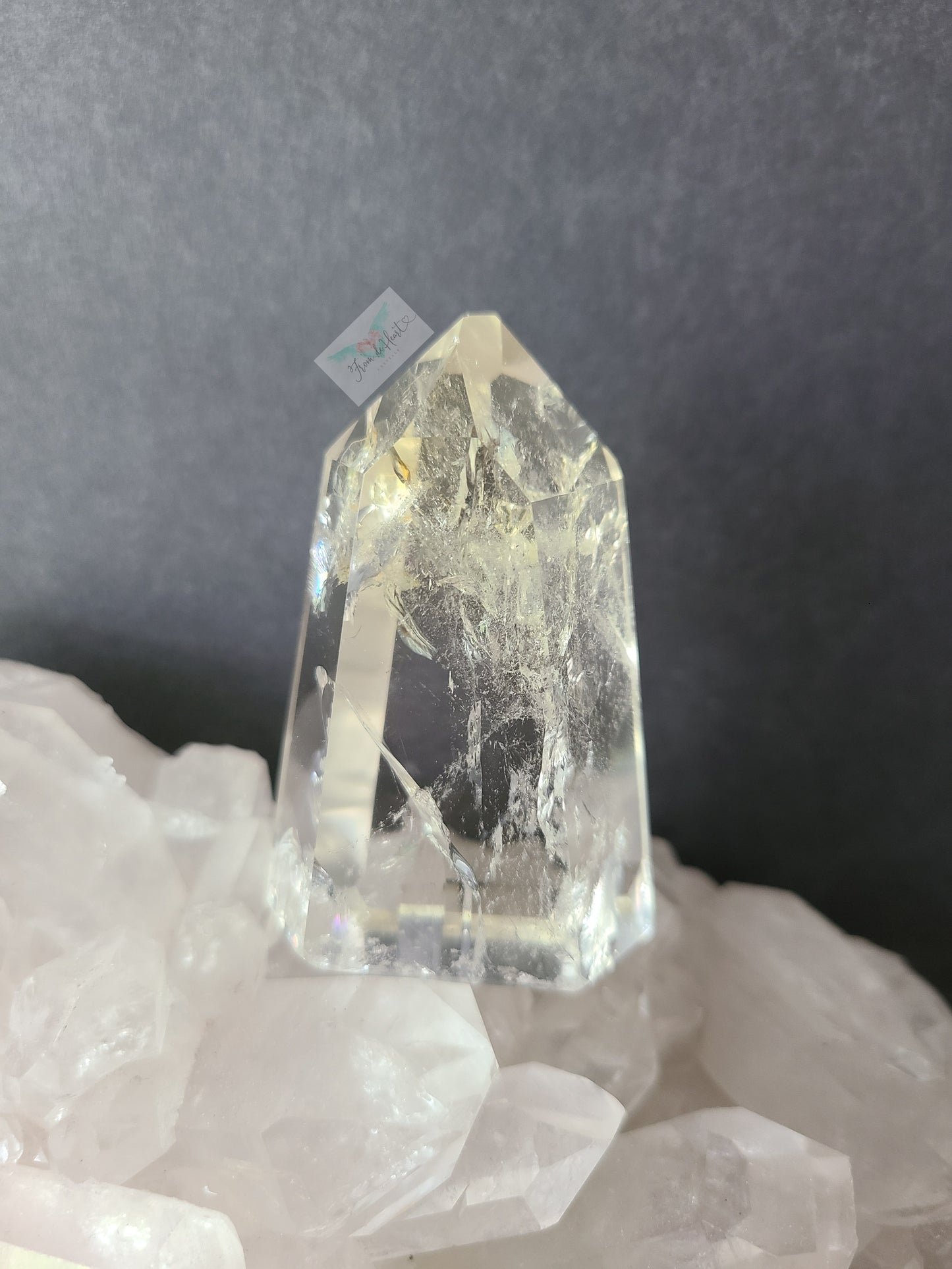 Natural Citrine Tower (A)