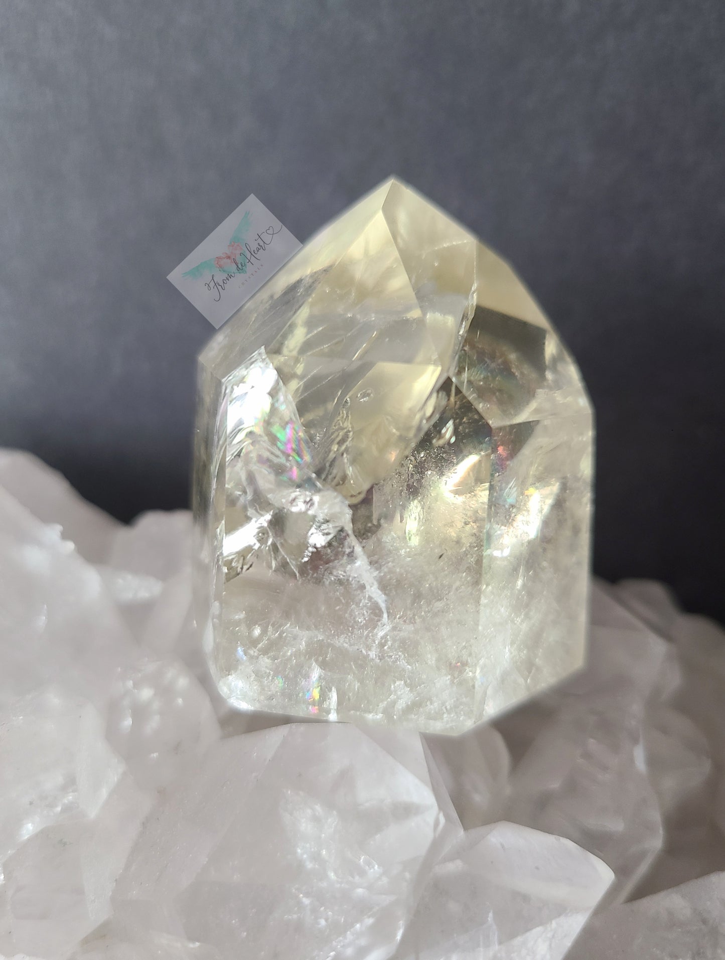 Natural Citrine Tower (C)