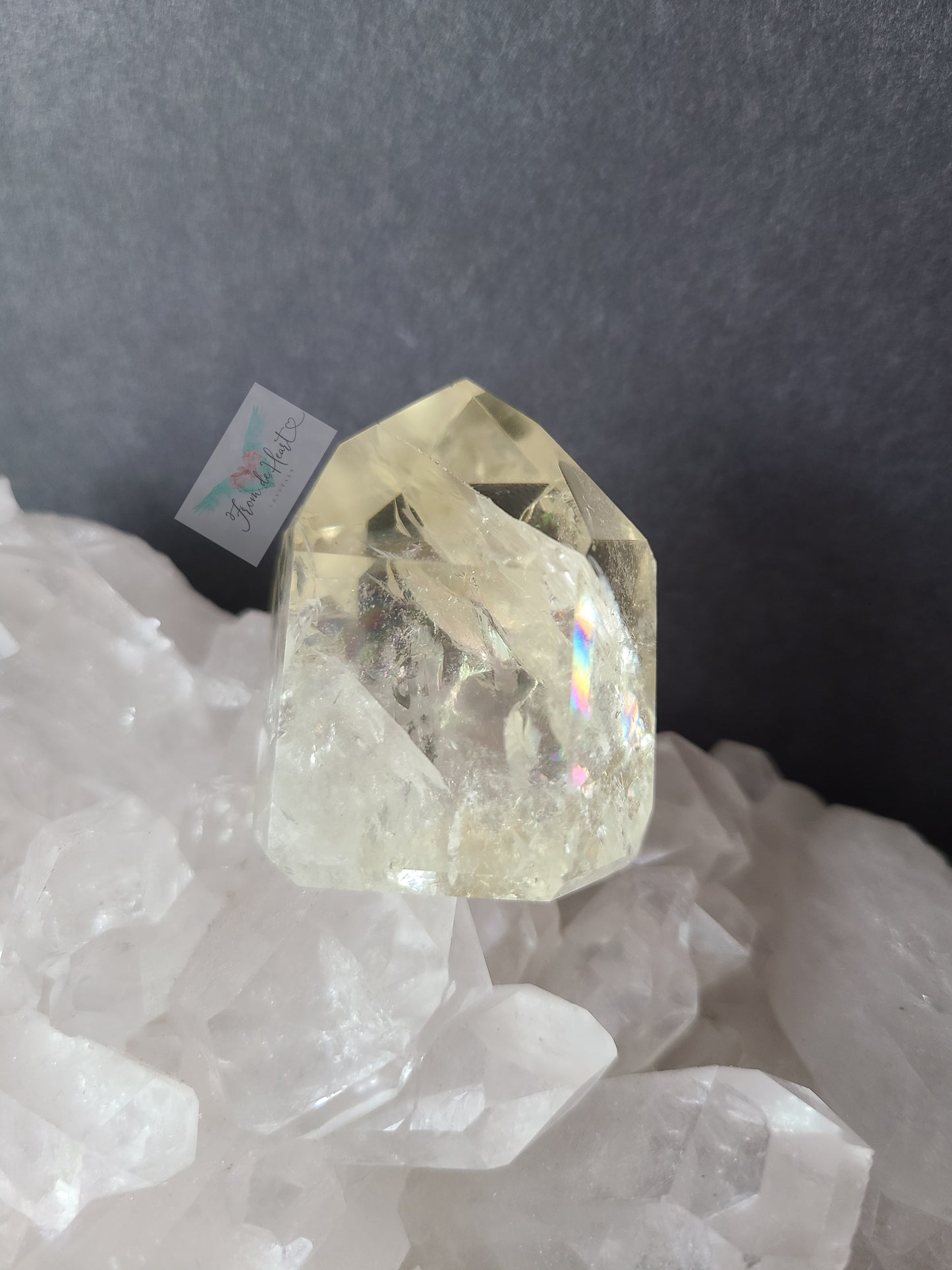 Natural Citrine Tower (C)
