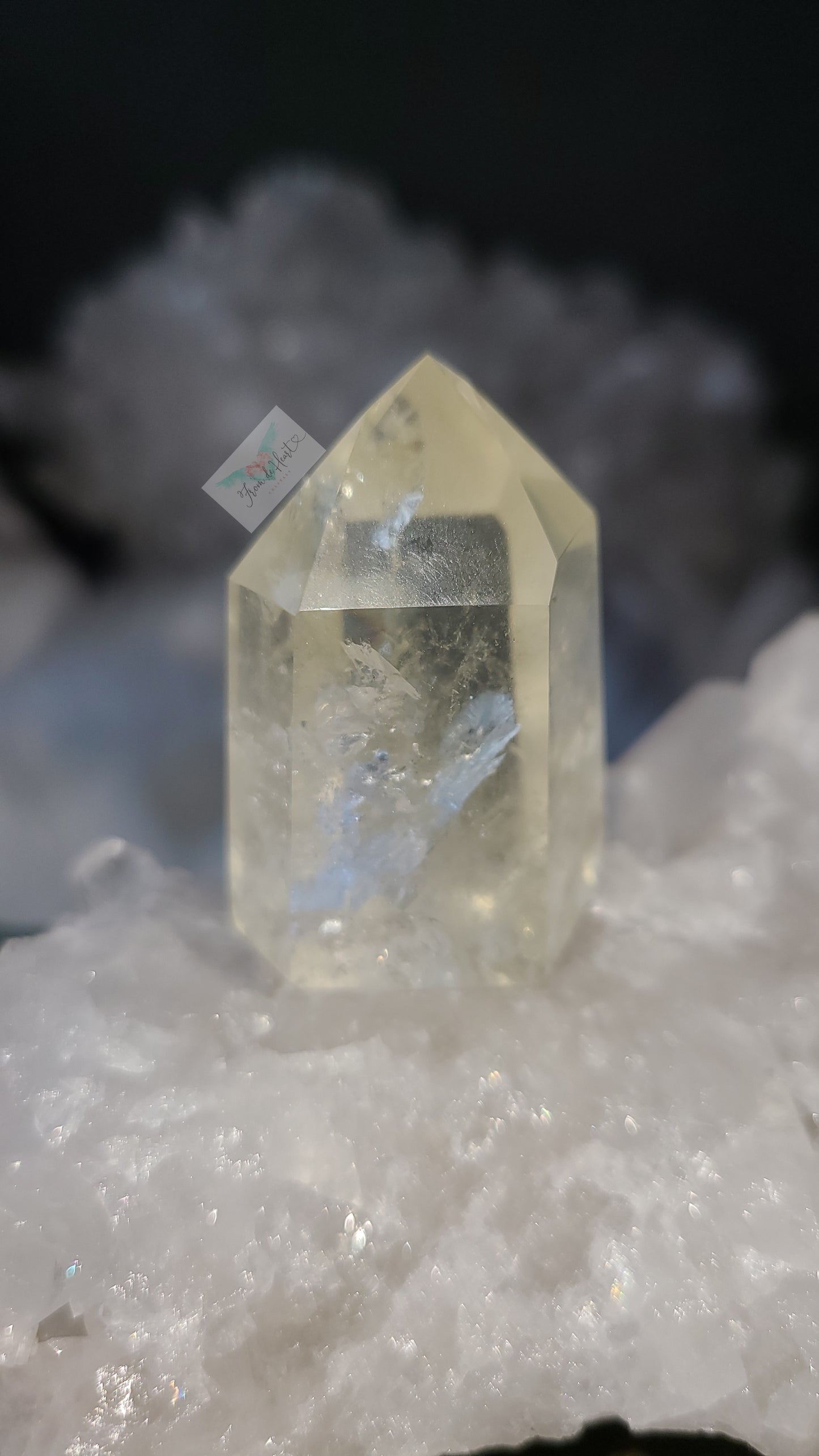 Natural Citrine Tower (E)