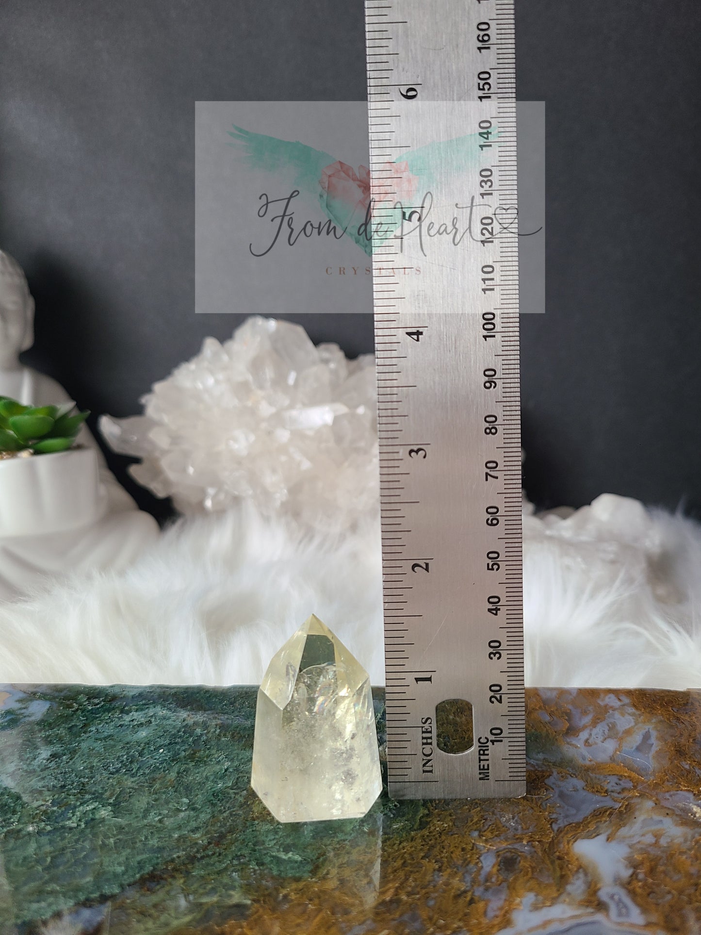 Natural Citrine Tower (E)