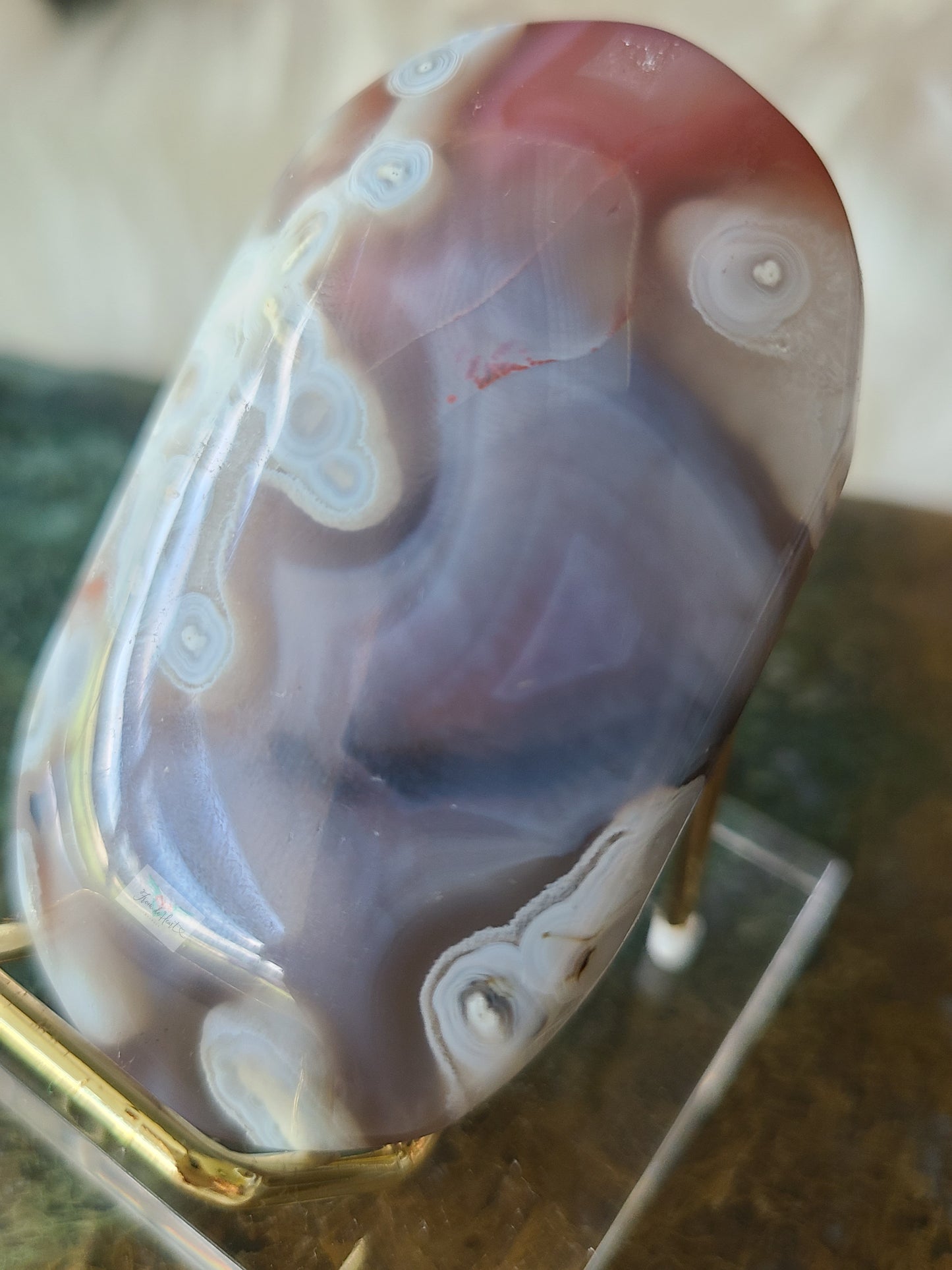 Orbicular Swazi Agate A (RARE FIND)