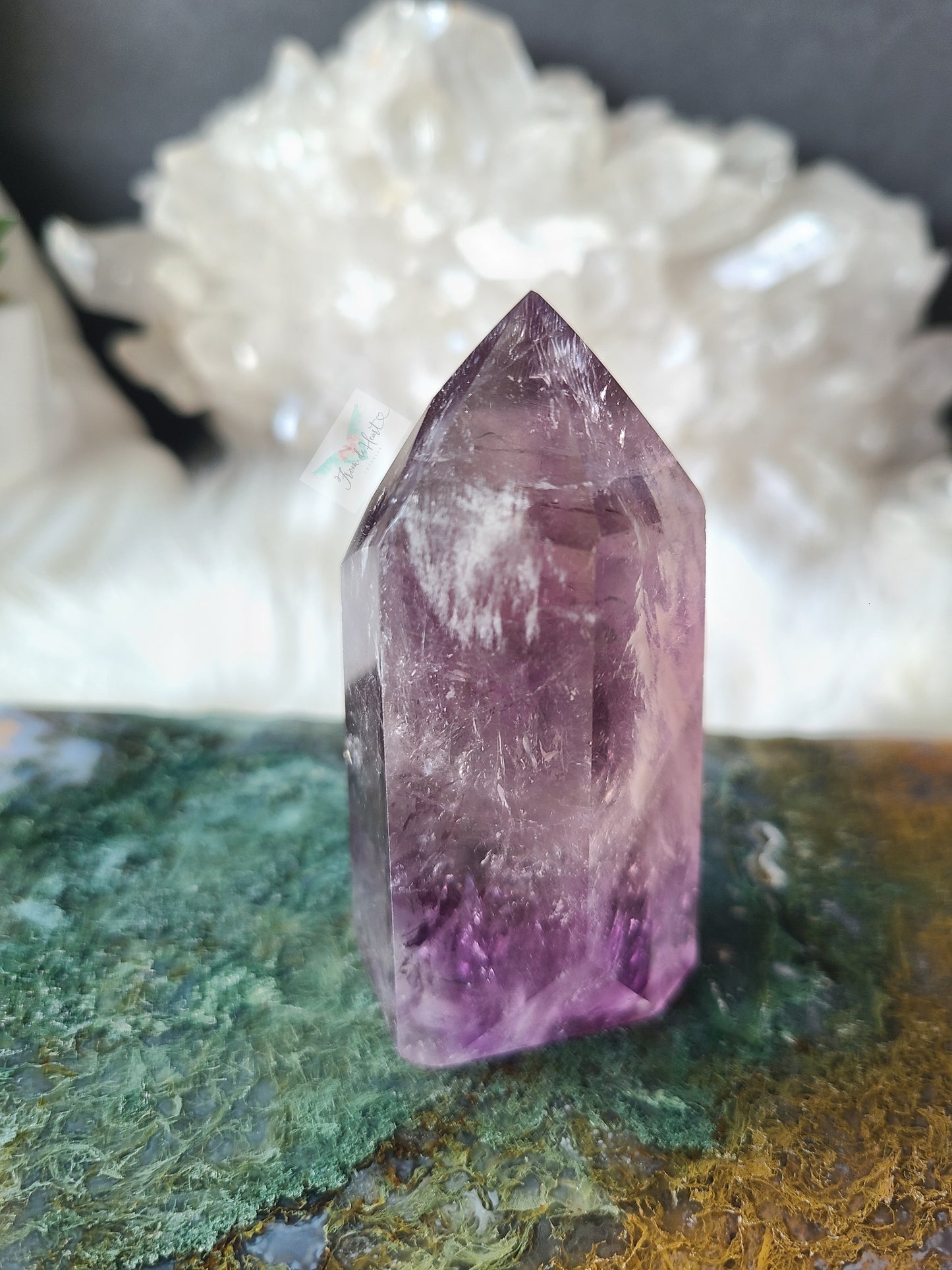 Smoky Amethyst Tower (B)