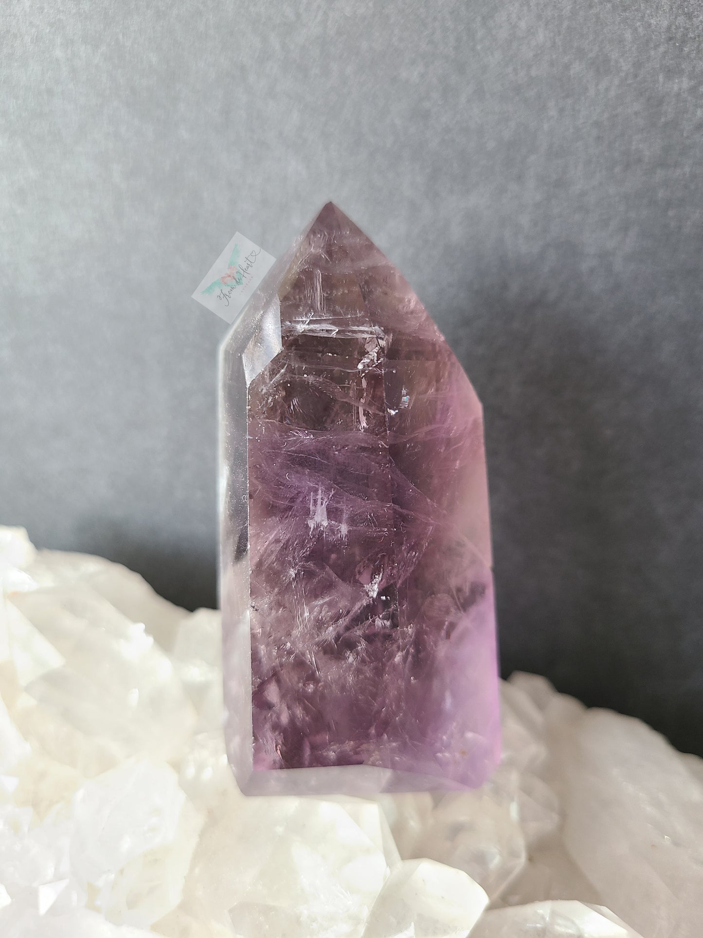 Smoky Amethyst Tower (B)