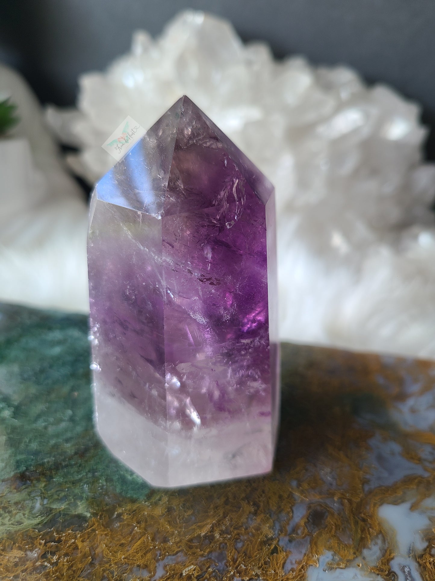 Smoky Phantom Amethyst Tower (E)