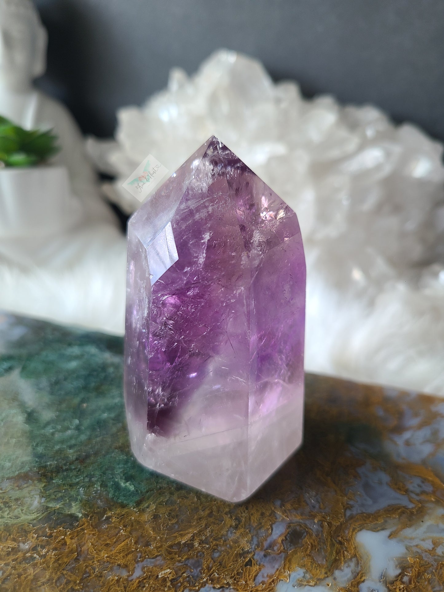 Smoky Phantom Amethyst Tower (E)