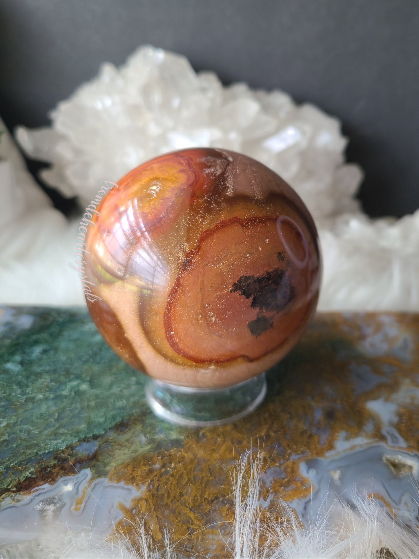 Large Polychrome Jasper Sphere (Sale)