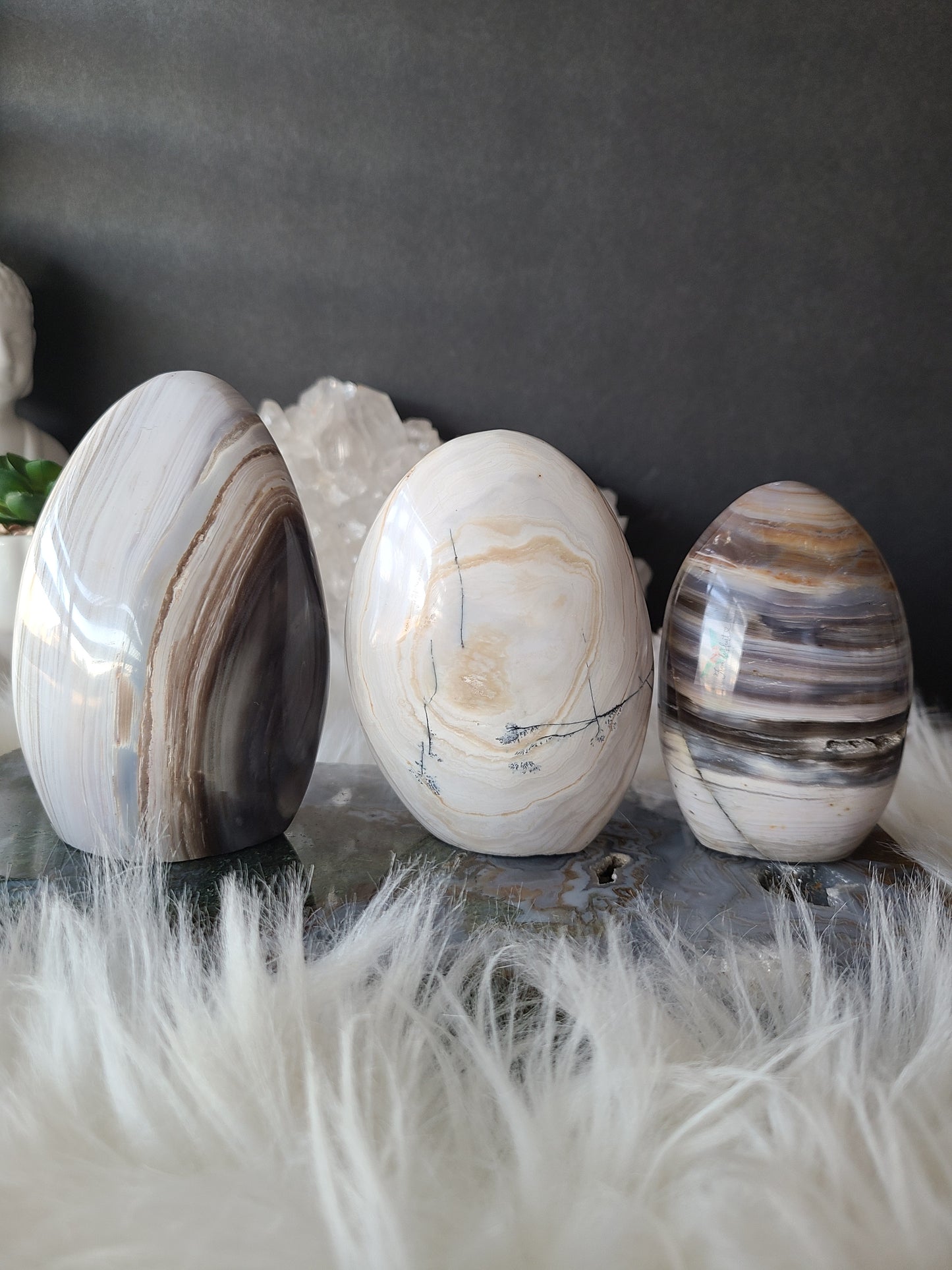 Banded Ocean Jasper Free form