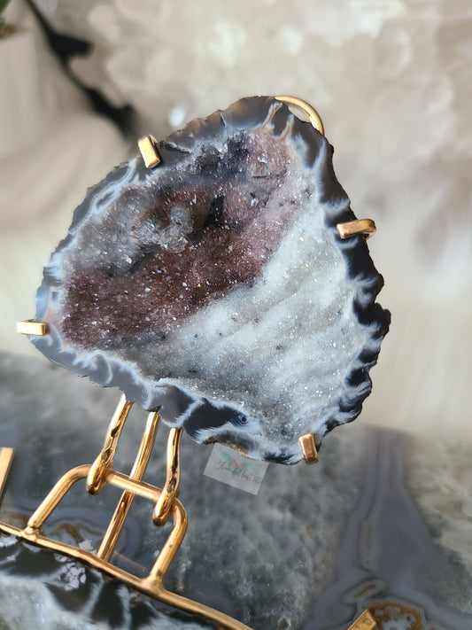 Chalcedony Agate Jewelry Box (B)