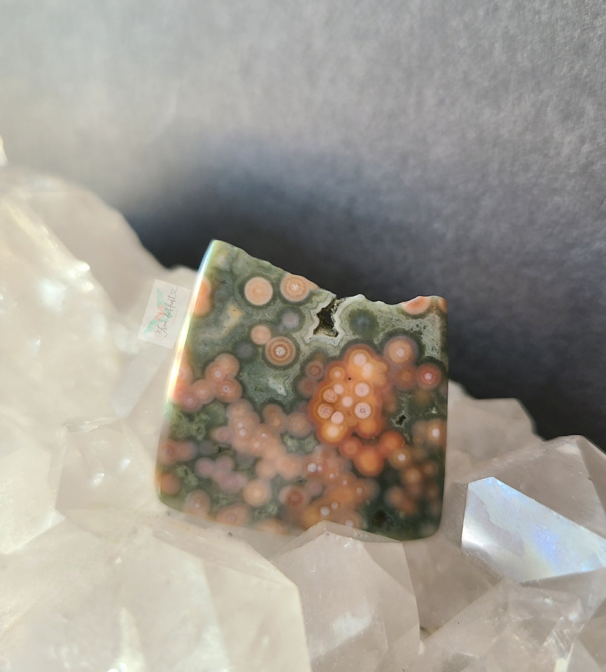 Ocean Jasper Pocket Stone